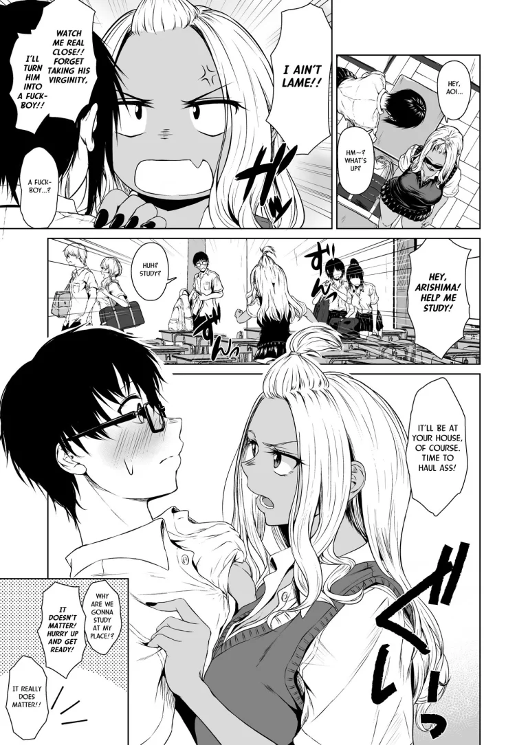 A Week-Long Relation Between a Gyaru and an Introvert. porn comic picture 11