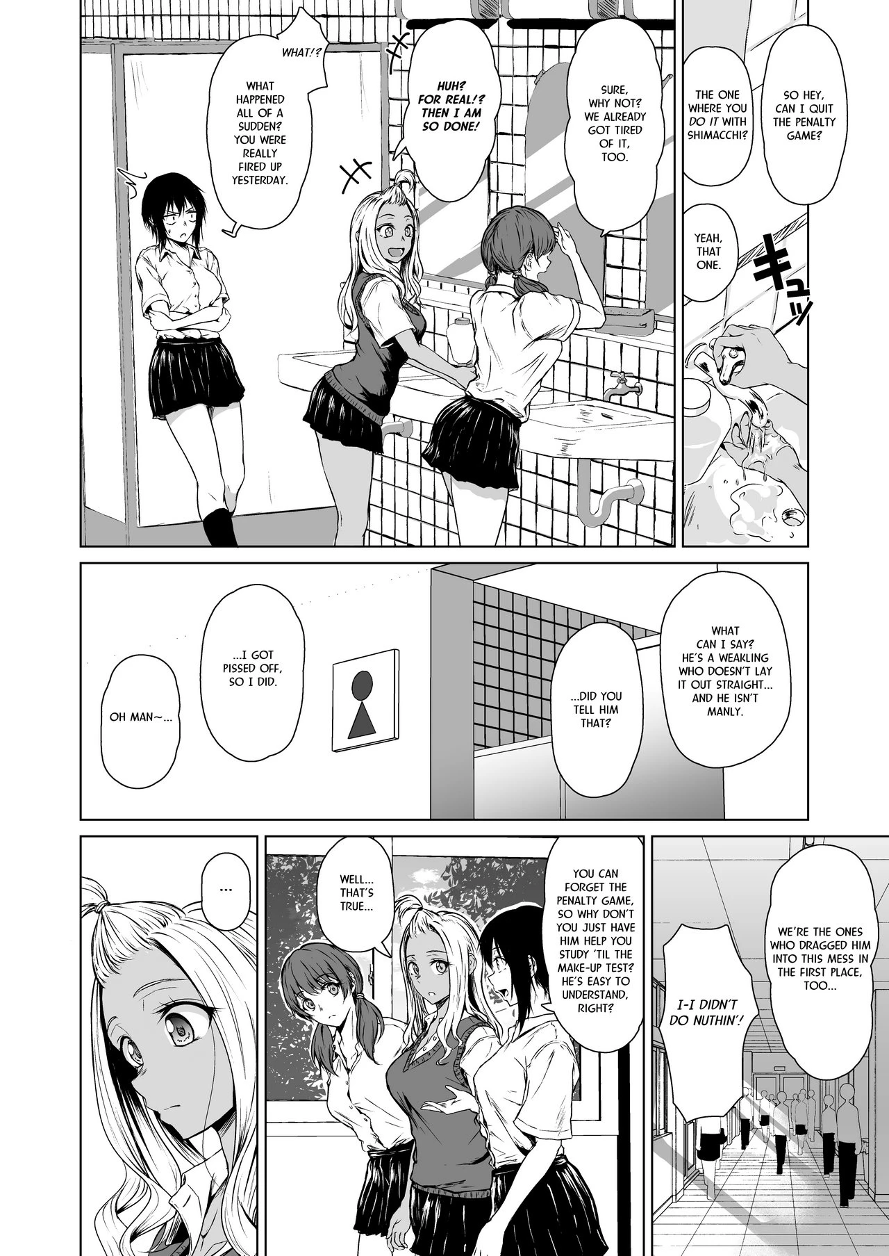 A Week-Long Relation Between a Gyaru and an Introvert. porn comic picture 16