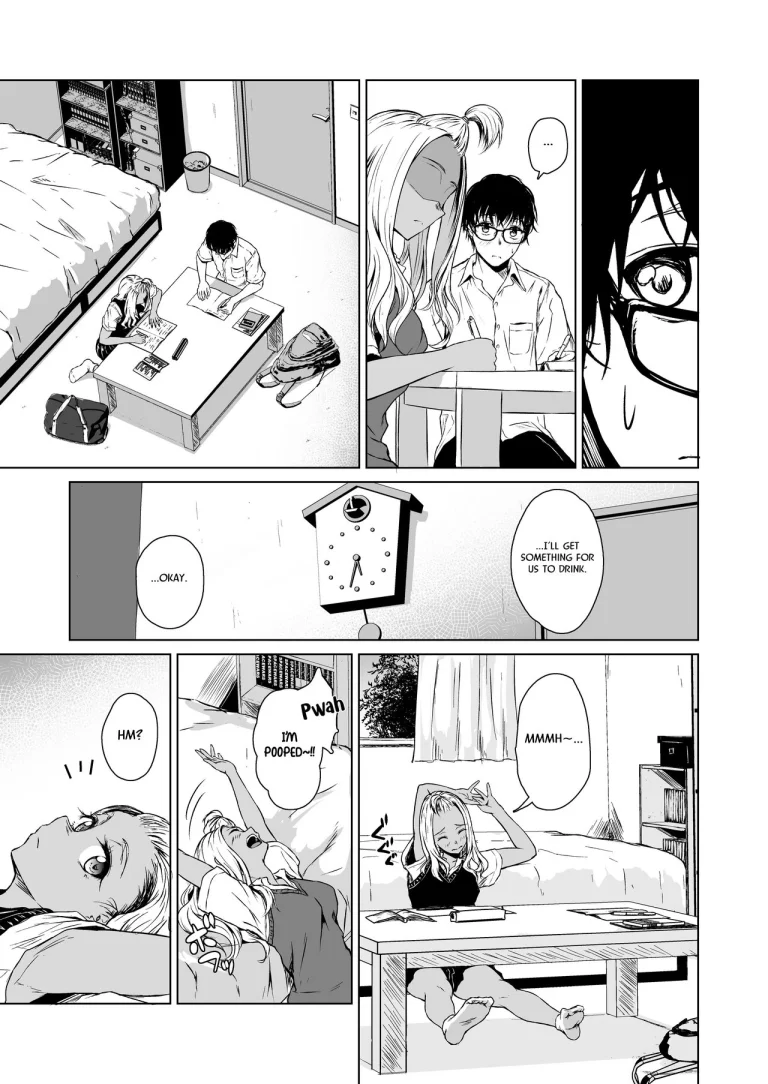 A Week-Long Relation Between a Gyaru and an Introvert. porn comic picture 17