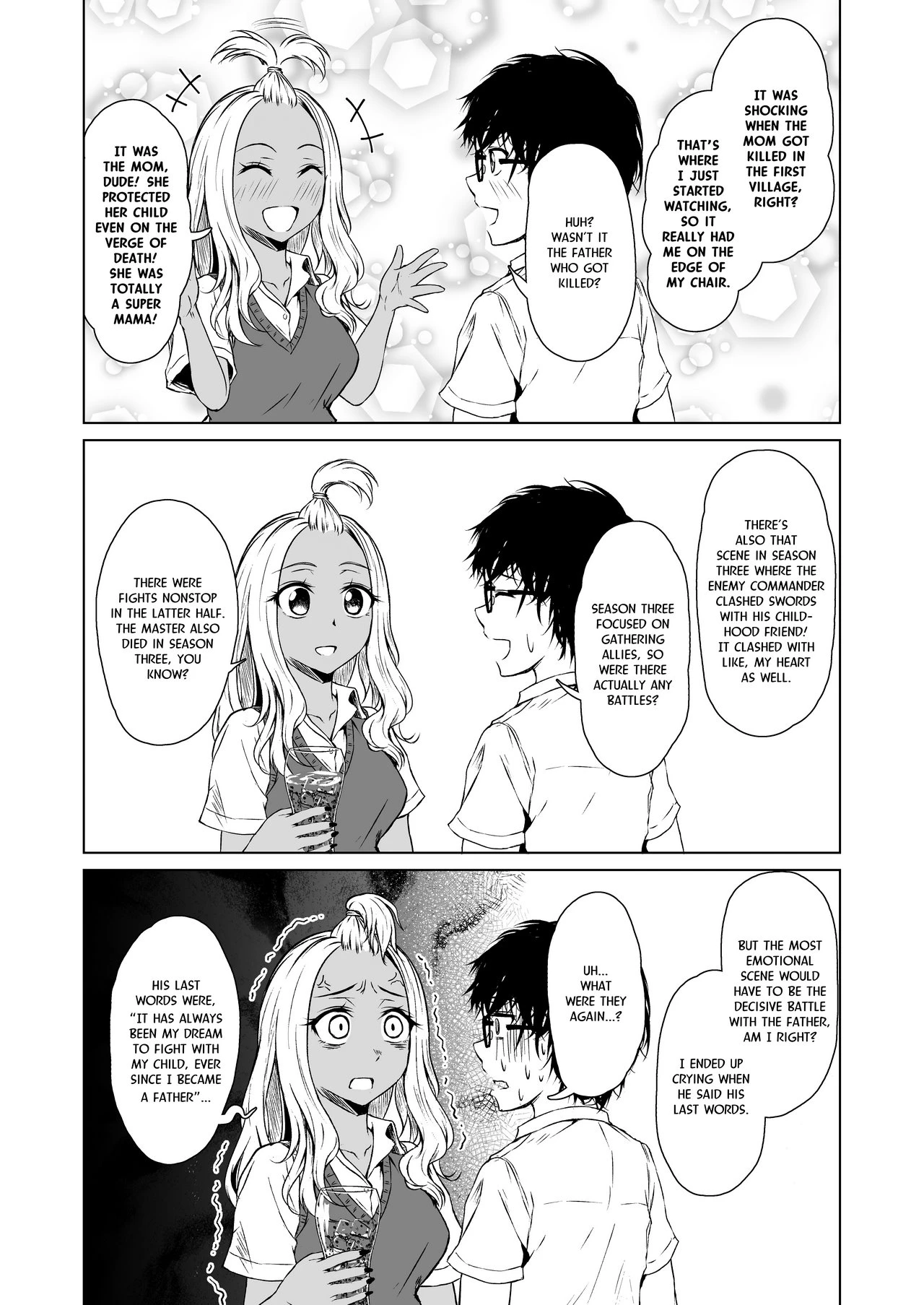 A Week-Long Relation Between a Gyaru and an Introvert. porn comic picture 19