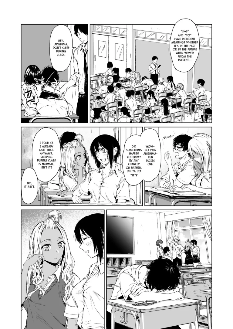 A Week-Long Relation Between a Gyaru and an Introvert. porn comic picture 21