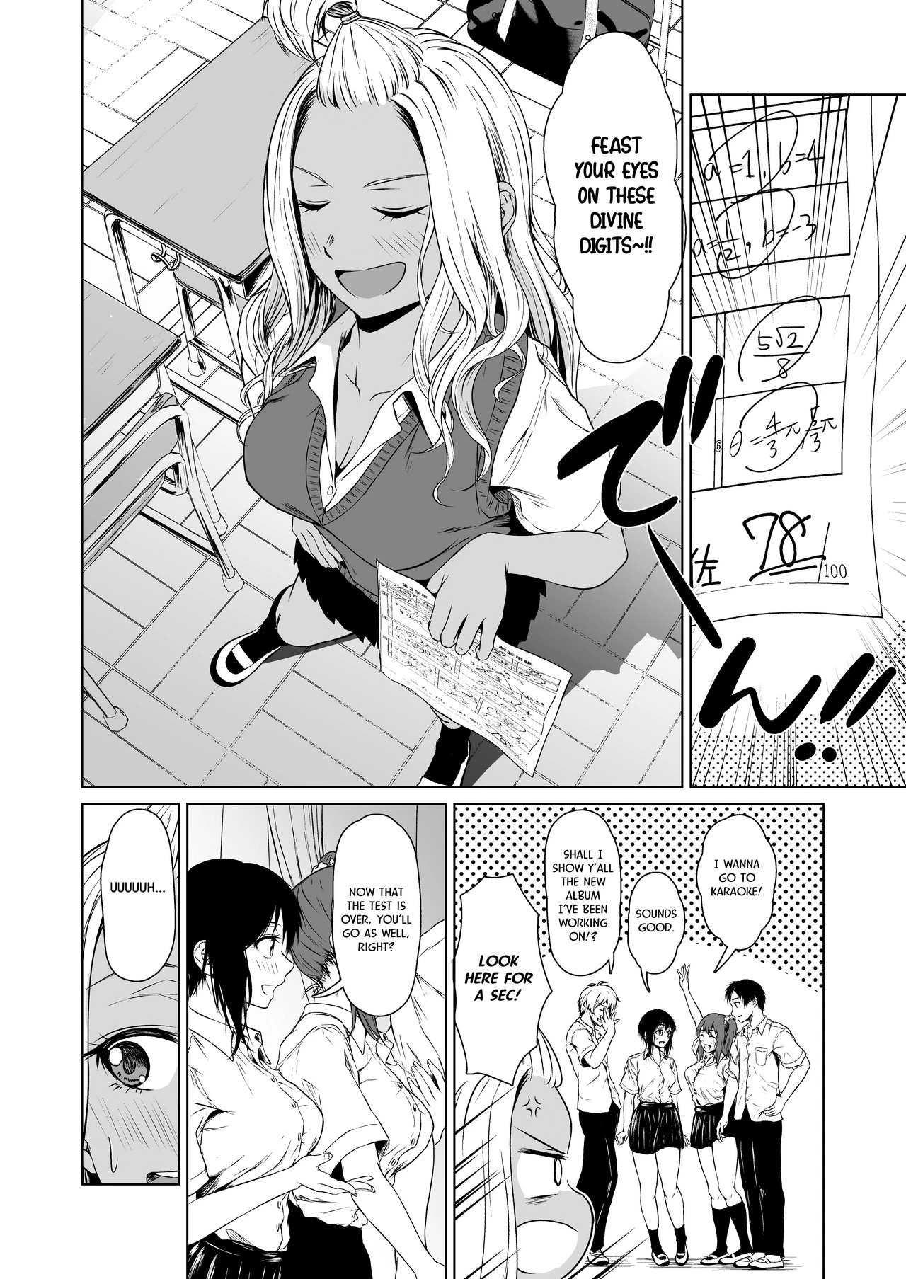 A Week-Long Relation Between a Gyaru and an Introvert. porn comic picture 24