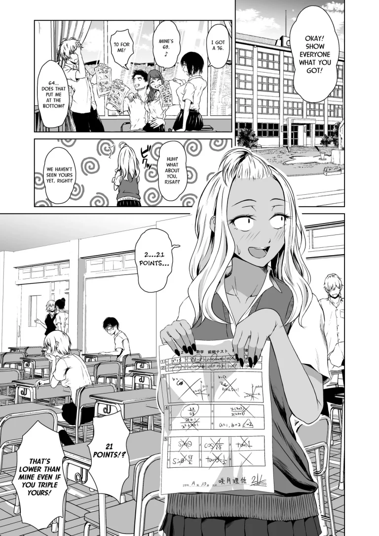 A Week-Long Relation Between a Gyaru and an Introvert. porn comic picture 3
