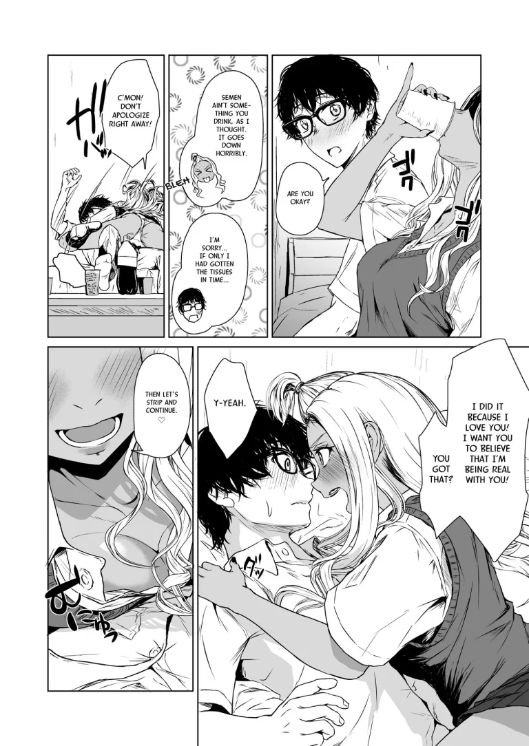 A Week-Long Relation Between a Gyaru and an Introvert. porn comic picture 34
