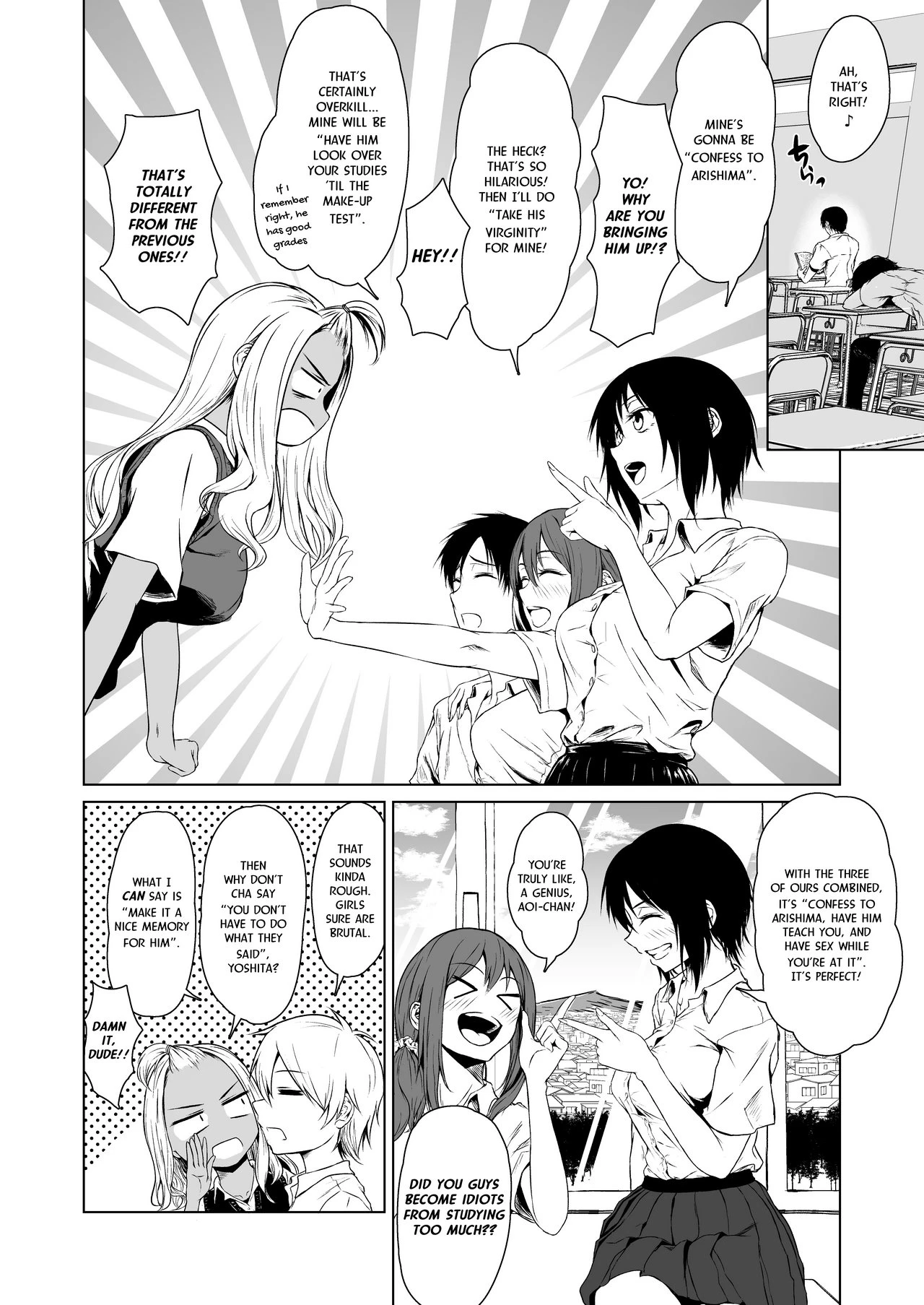 A Week-Long Relation Between a Gyaru and an Introvert. porn comic picture 6
