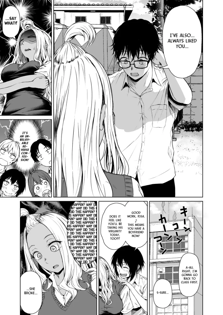 A Week-Long Relation Between a Gyaru and an Introvert. porn comic picture 9