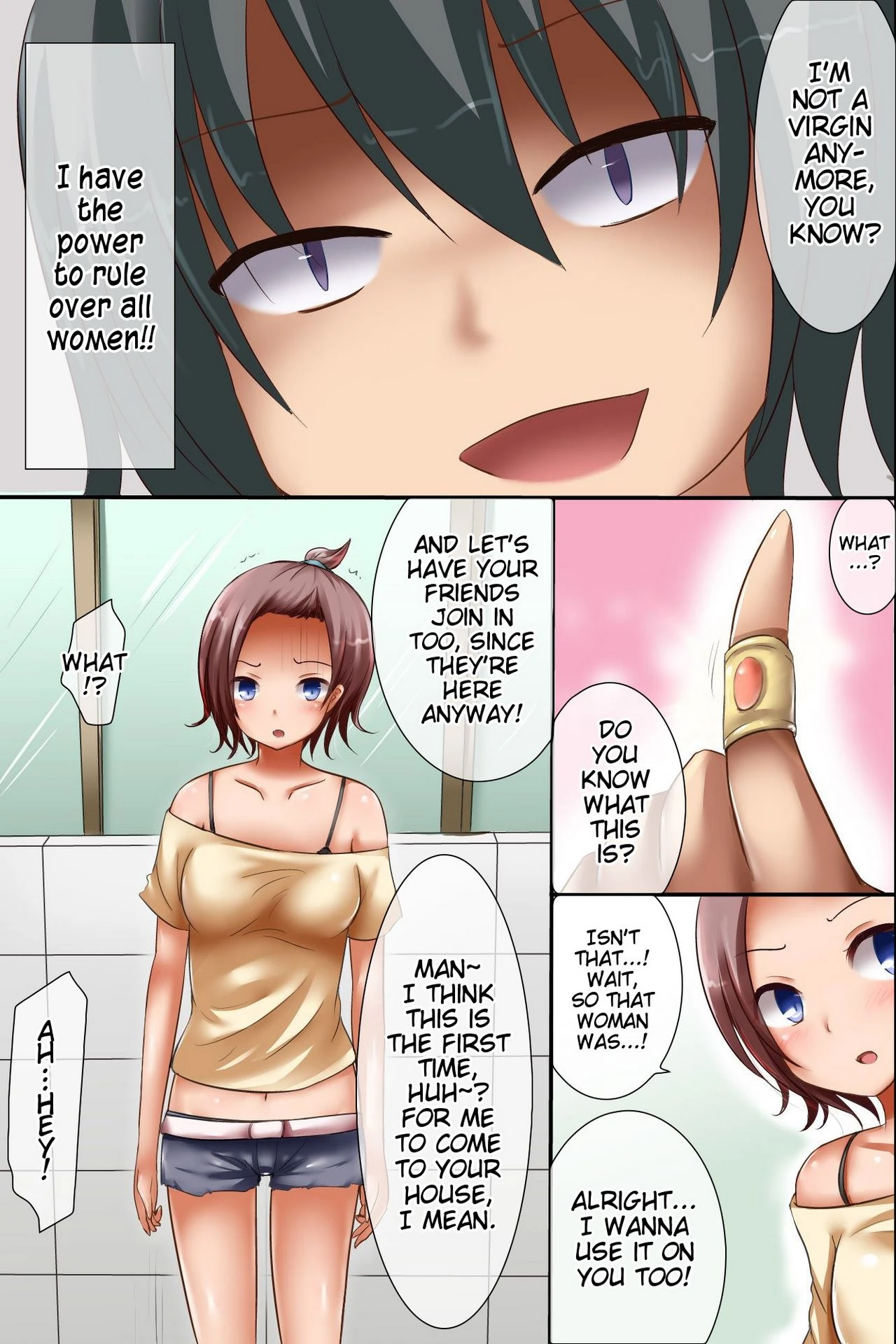A World Where Everyone Besides Me Is Female porn comic picture 17