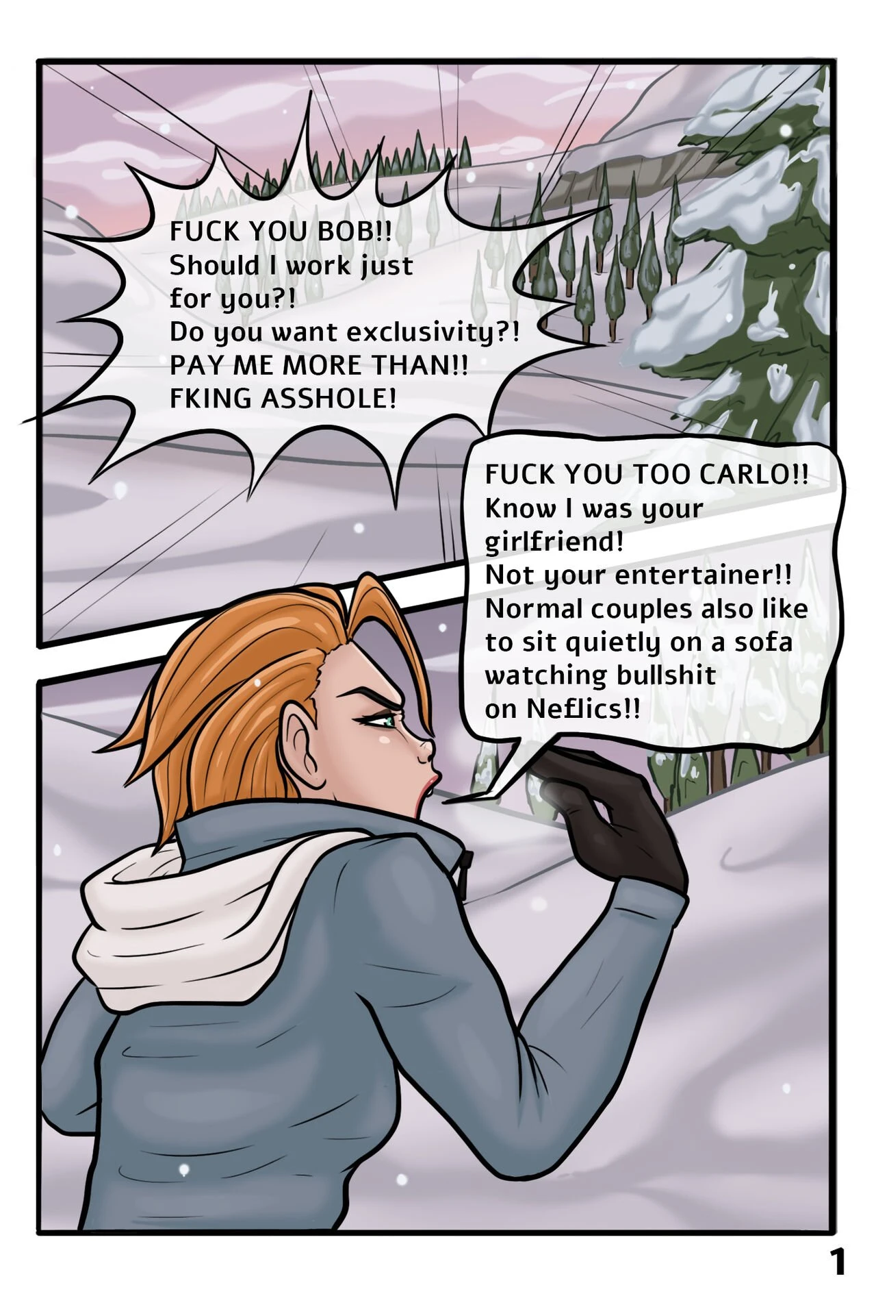 Abominable Snow Mother porn comic picture 1