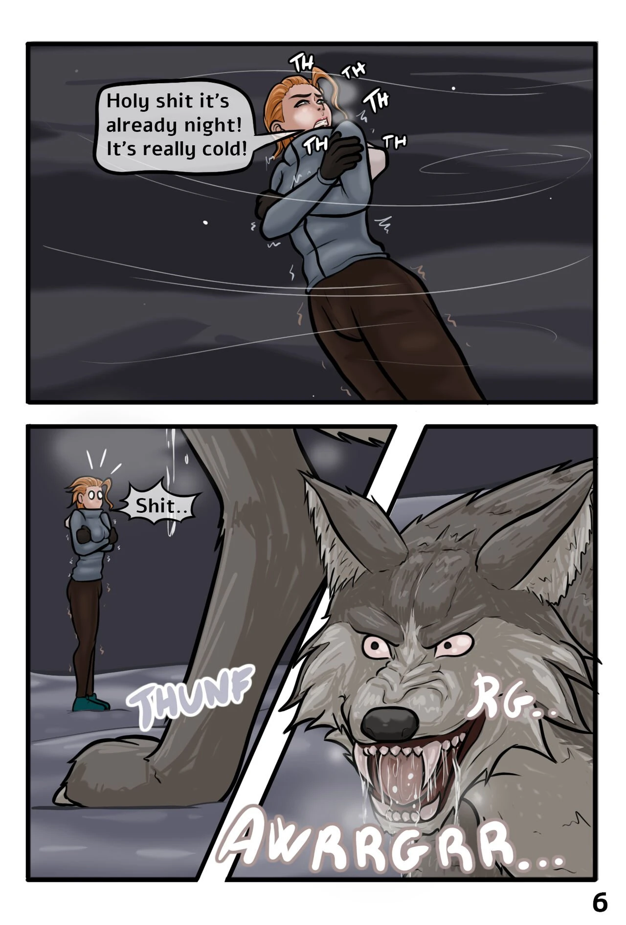 Abominable Snow Mother porn comic picture 6