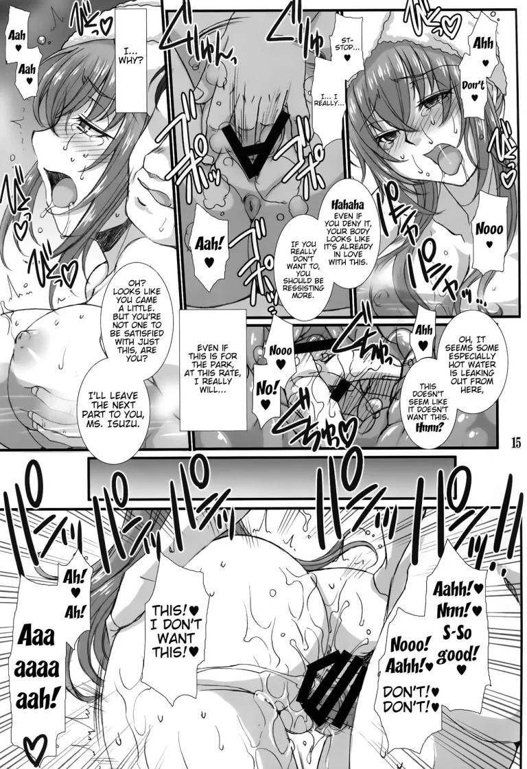 Acting Manager's Duty -Sento Isuzu's Lewd Training Diary- porn comic picture 13