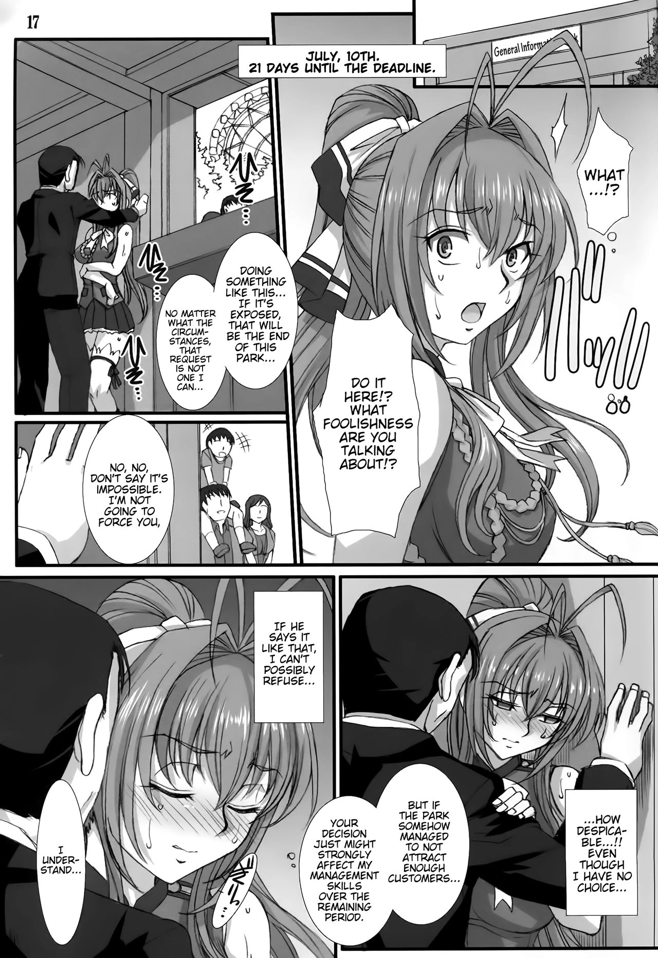 Acting Manager's Duty -Sento Isuzu's Lewd Training Diary- porn comic picture 15