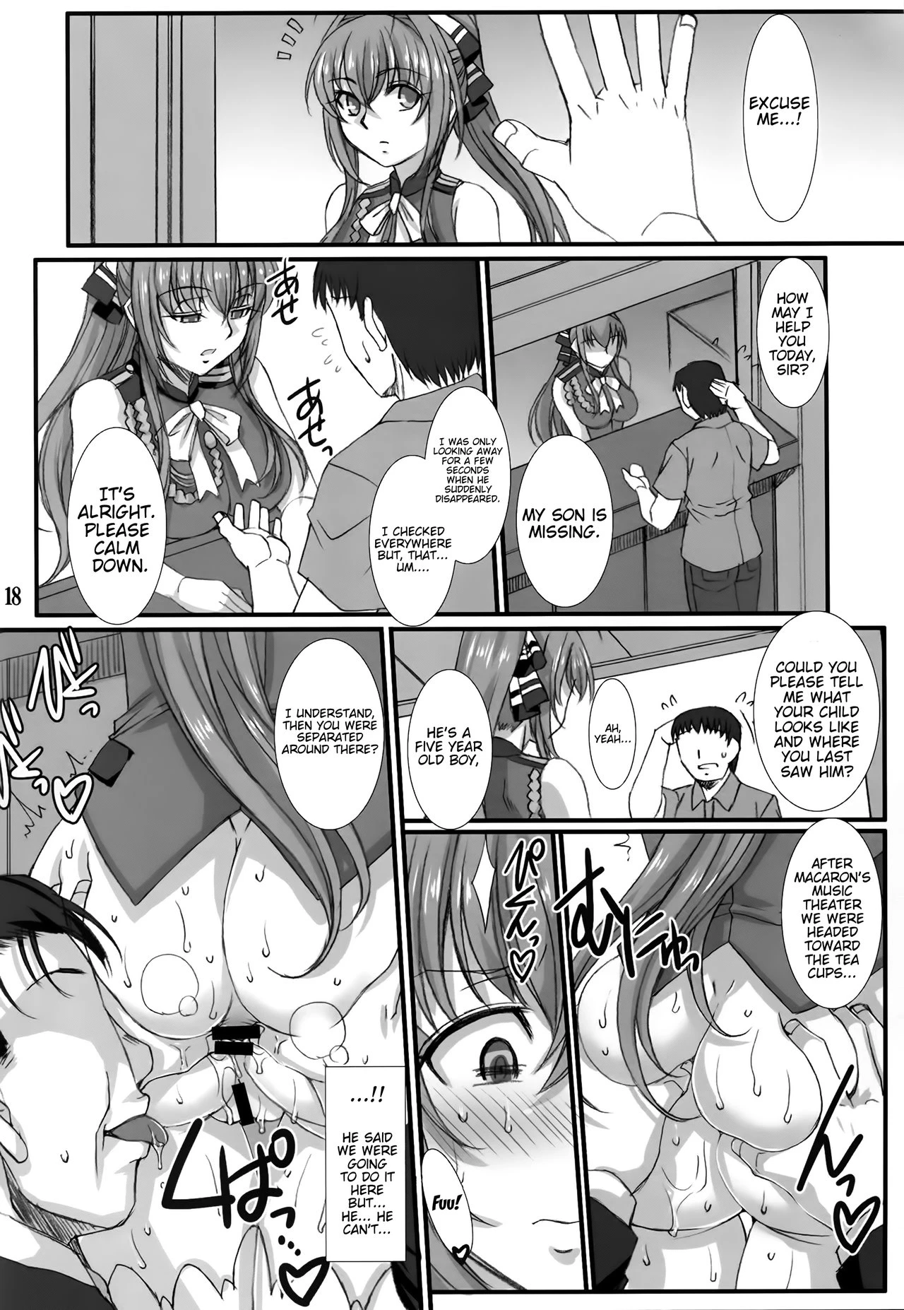 Acting Manager's Duty -Sento Isuzu's Lewd Training Diary- porn comic picture 16
