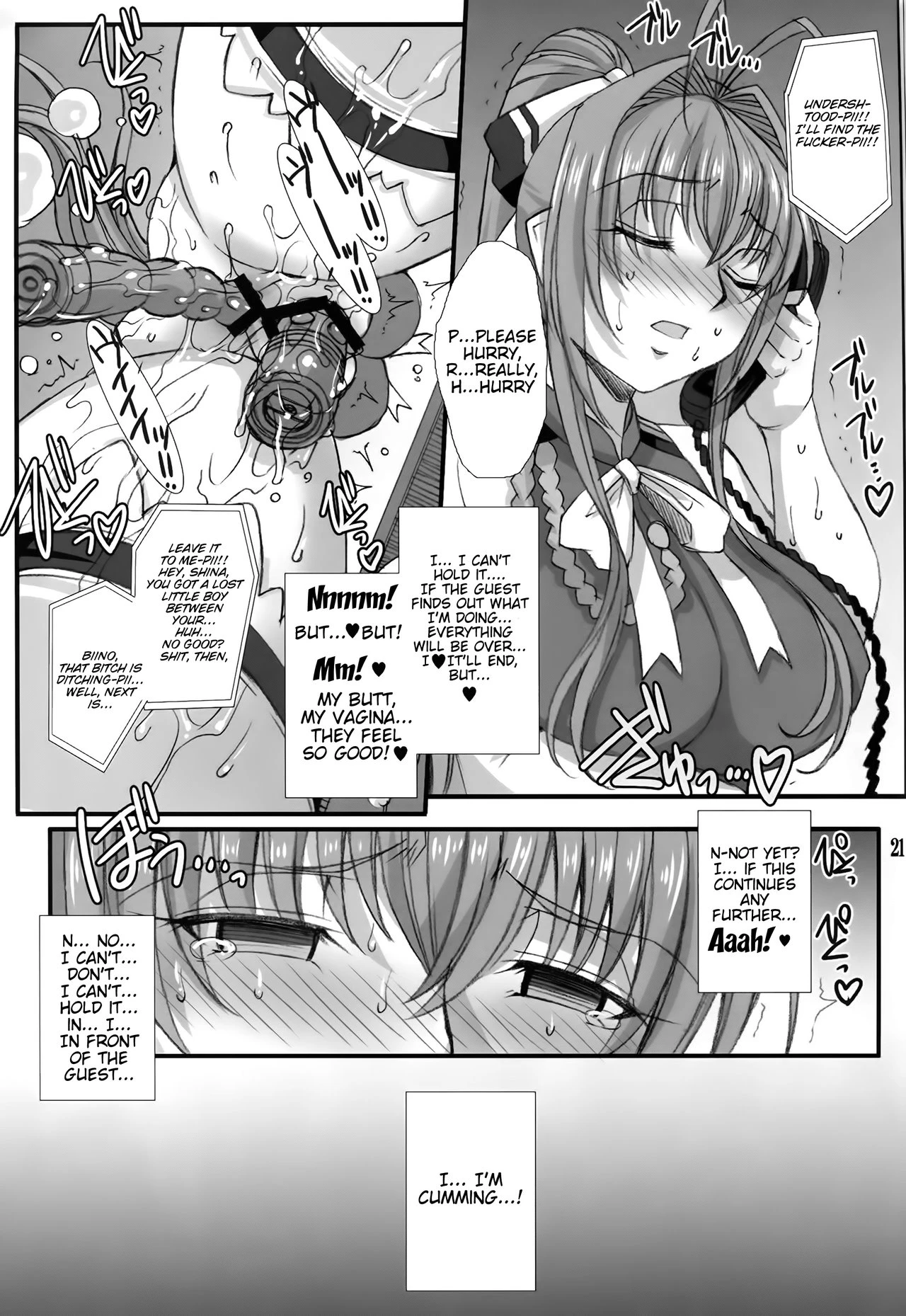 Acting Manager's Duty -Sento Isuzu's Lewd Training Diary- porn comic picture 19