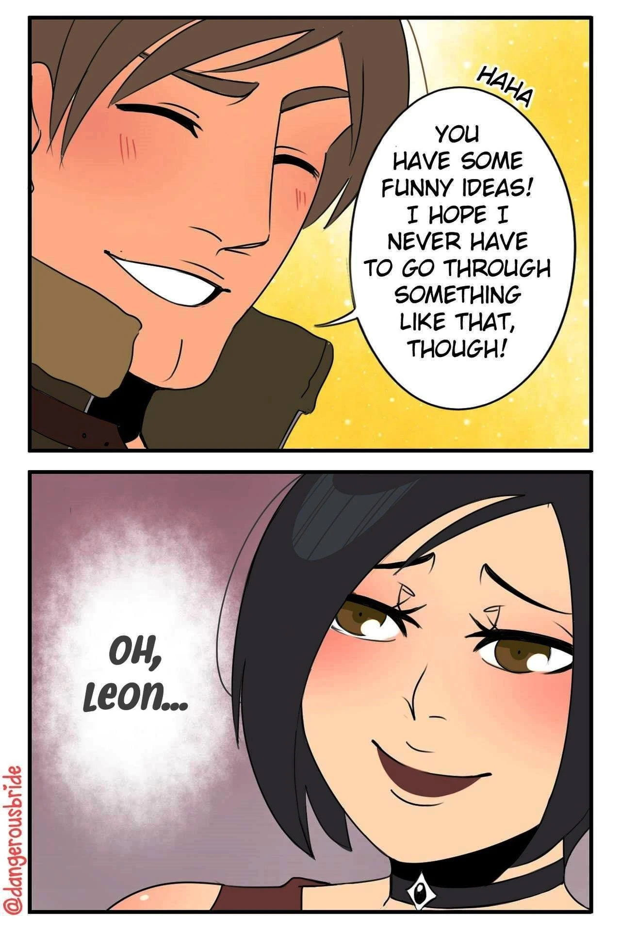 Ada Wong X Leon 1 porn comic picture 38