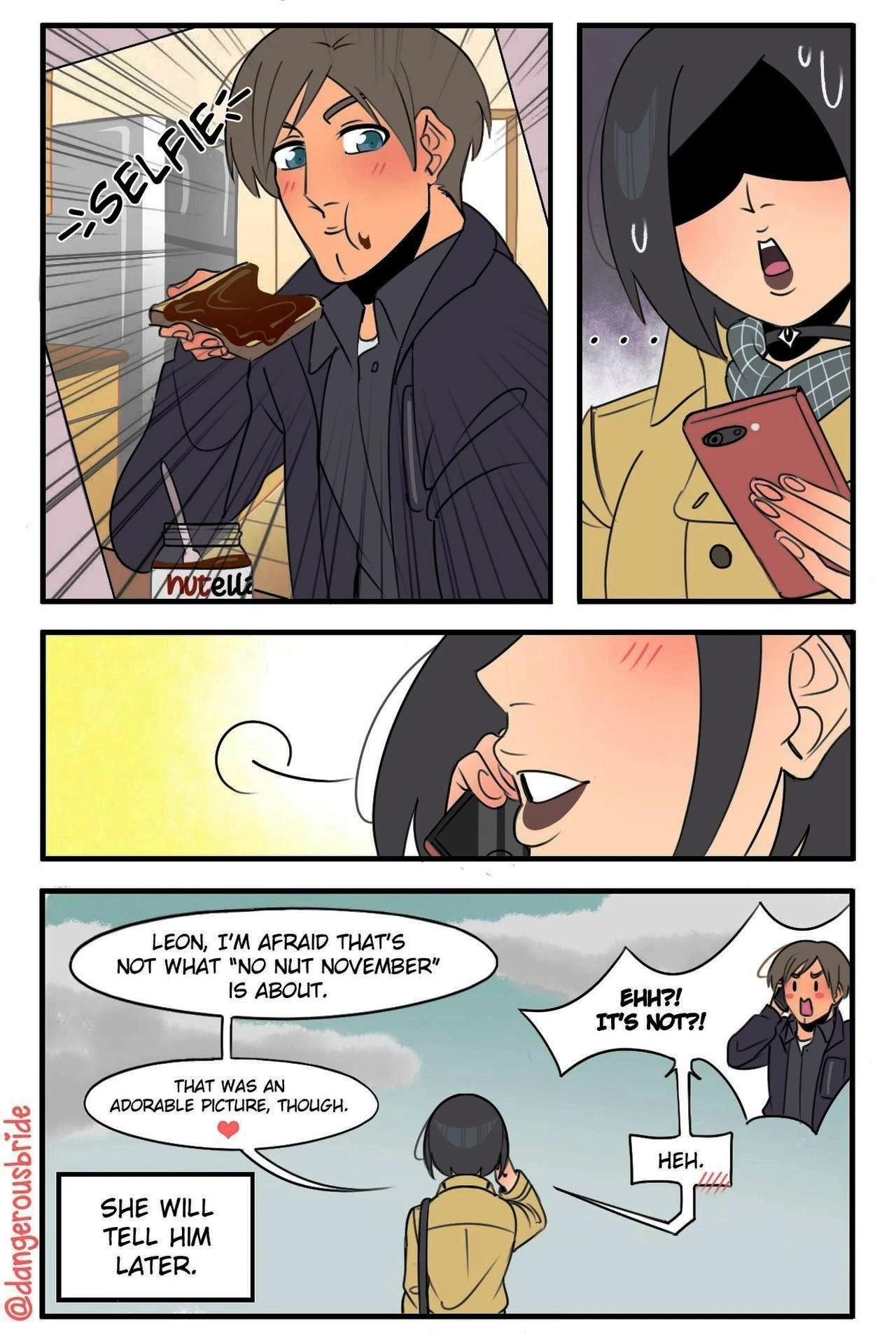 Ada Wong X Leon 1 porn comic picture 4