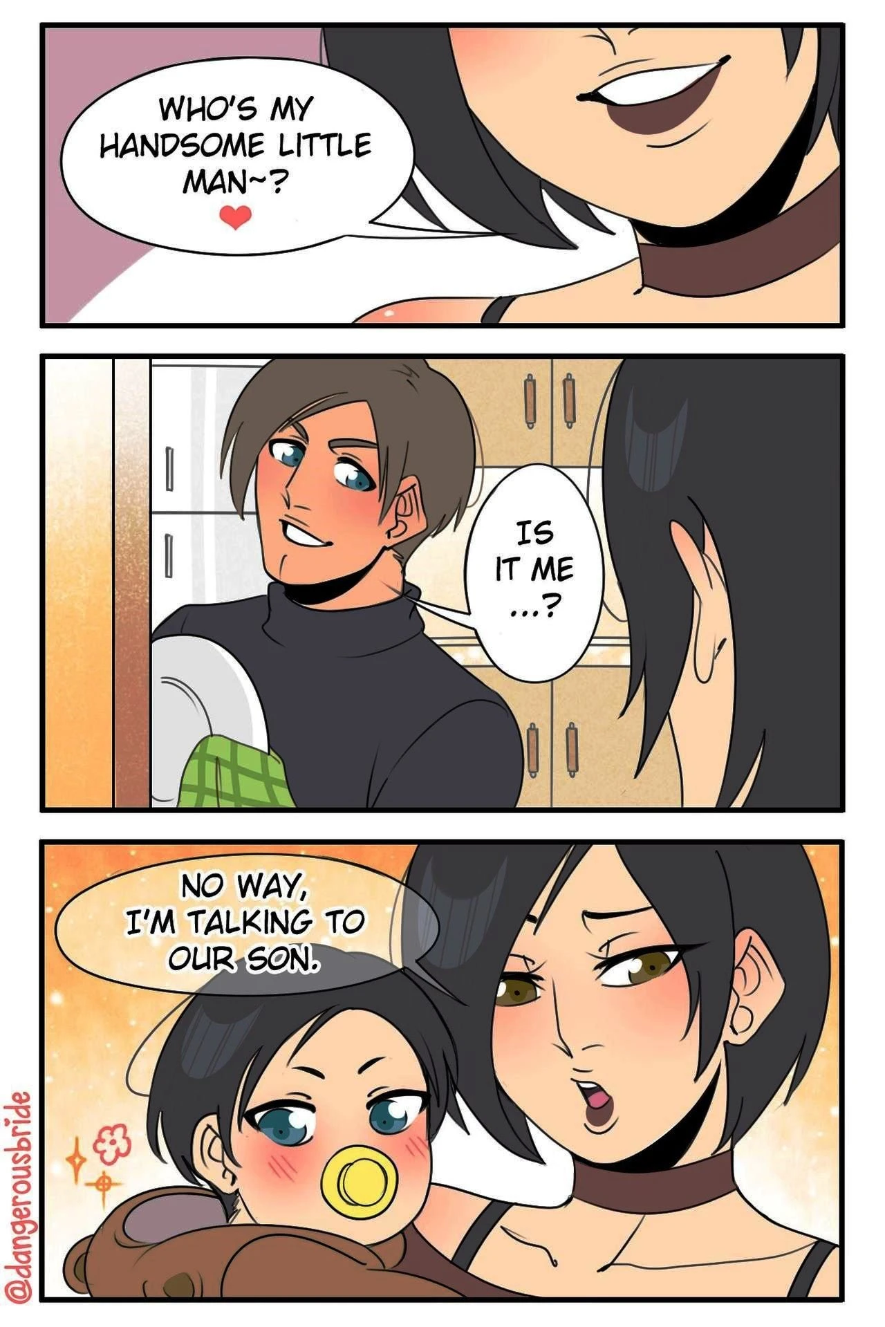 Ada Wong X Leon 1 porn comic picture 42
