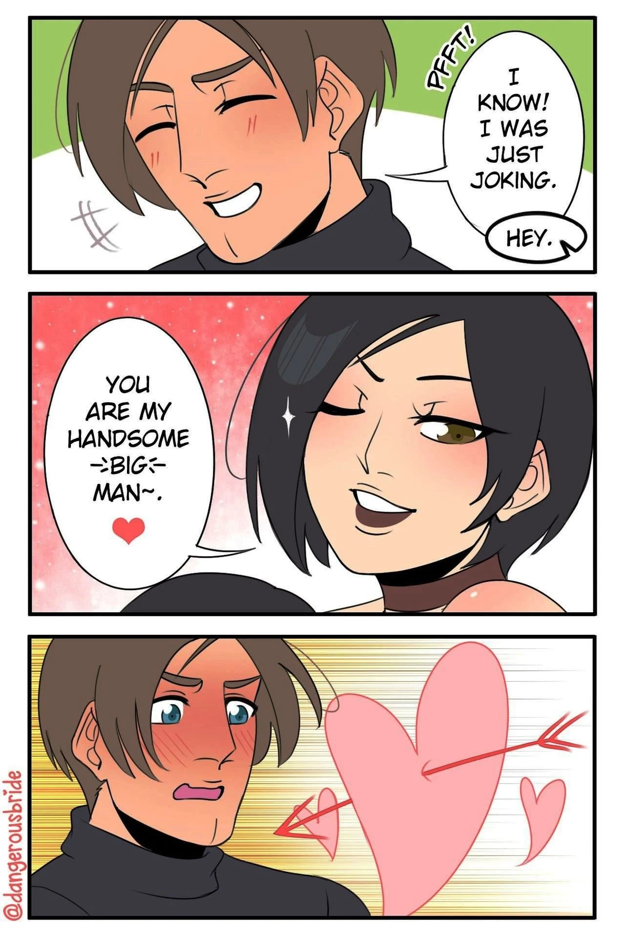 Ada Wong X Leon 1 porn comic picture 43