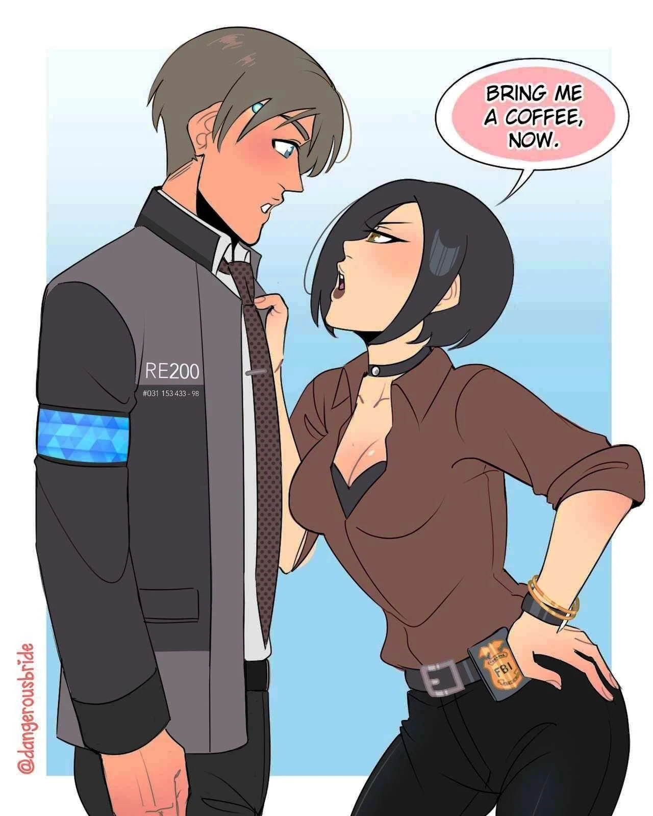 Ada Wong X Leon 1 porn comic picture 54