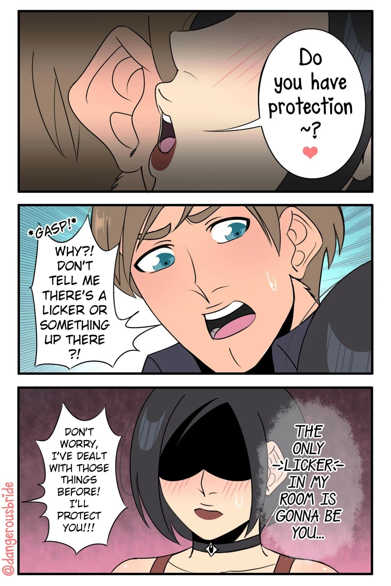 Ada Wong X Leon 2 porn comic picture 11