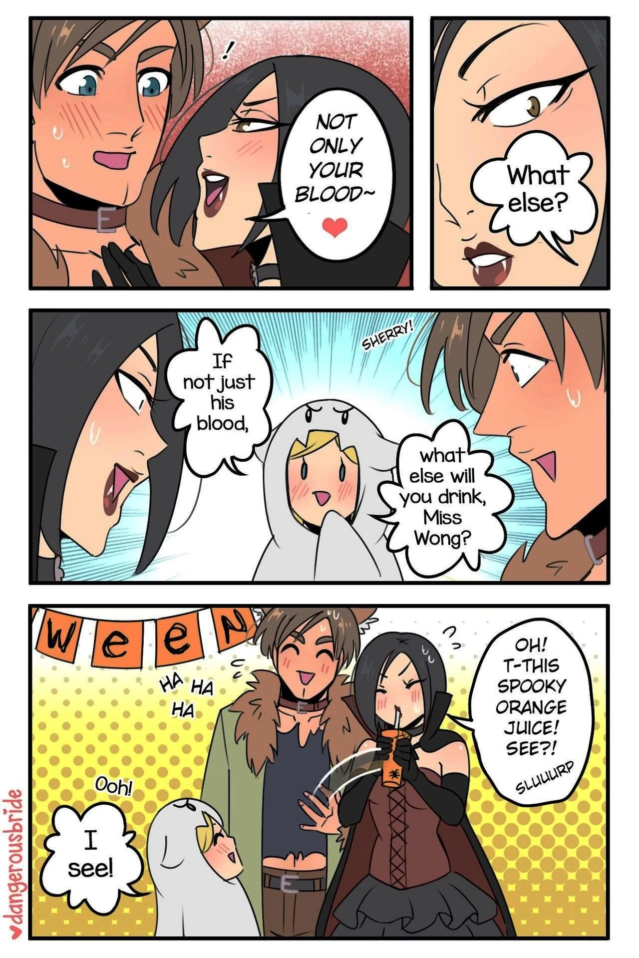 Ada Wong X Leon 2 porn comic picture 33