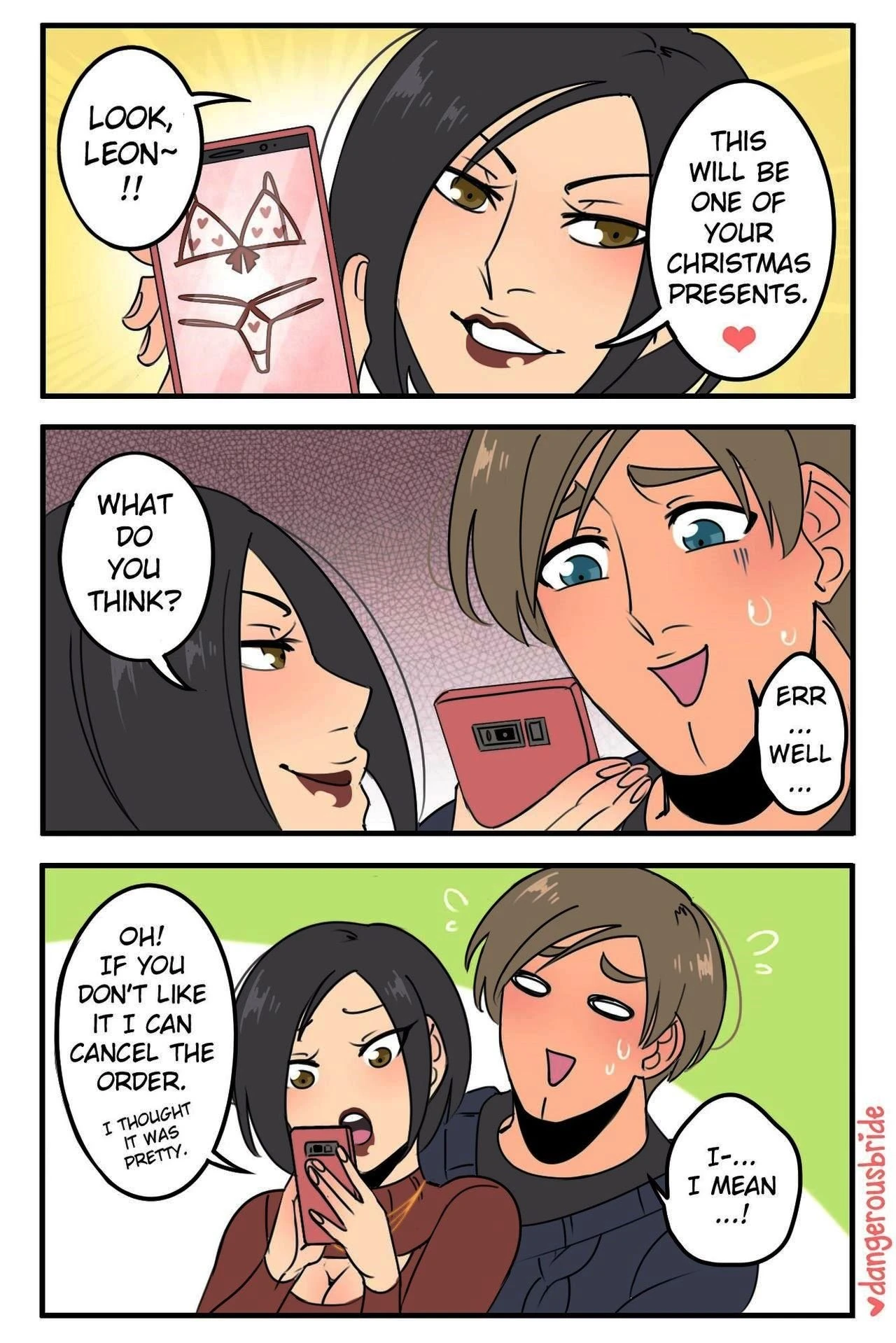 Ada Wong X Leon 2 porn comic picture 42