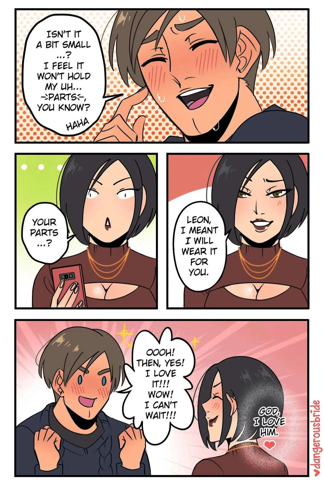 Ada Wong X Leon 2 porn comic picture 43