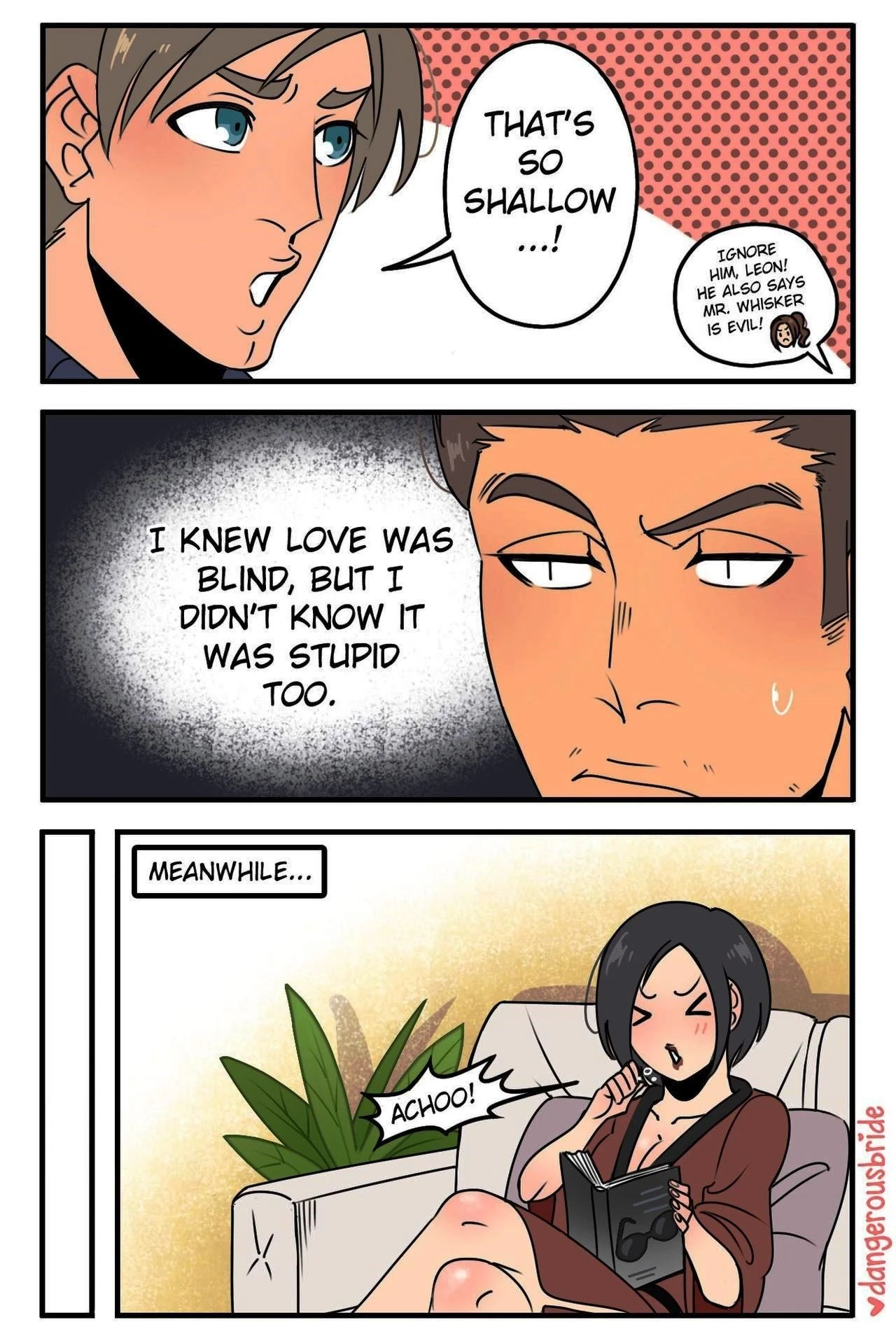 Ada Wong X Leon 2 porn comic picture 54