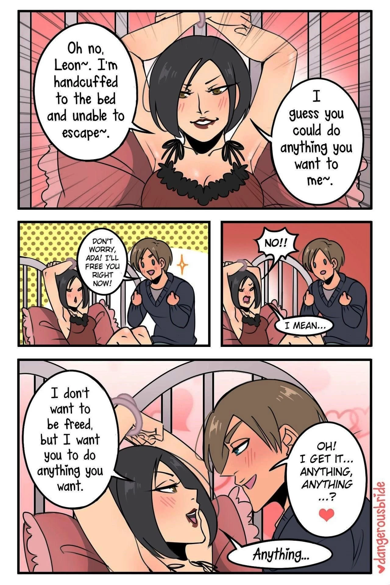 Ada Wong X Leon 2 porn comic picture 58
