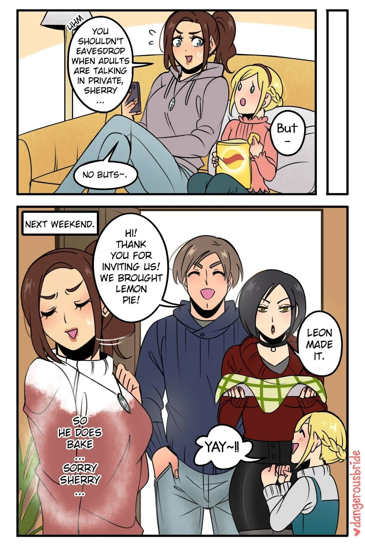 Ada Wong X Leon 2 porn comic picture 69