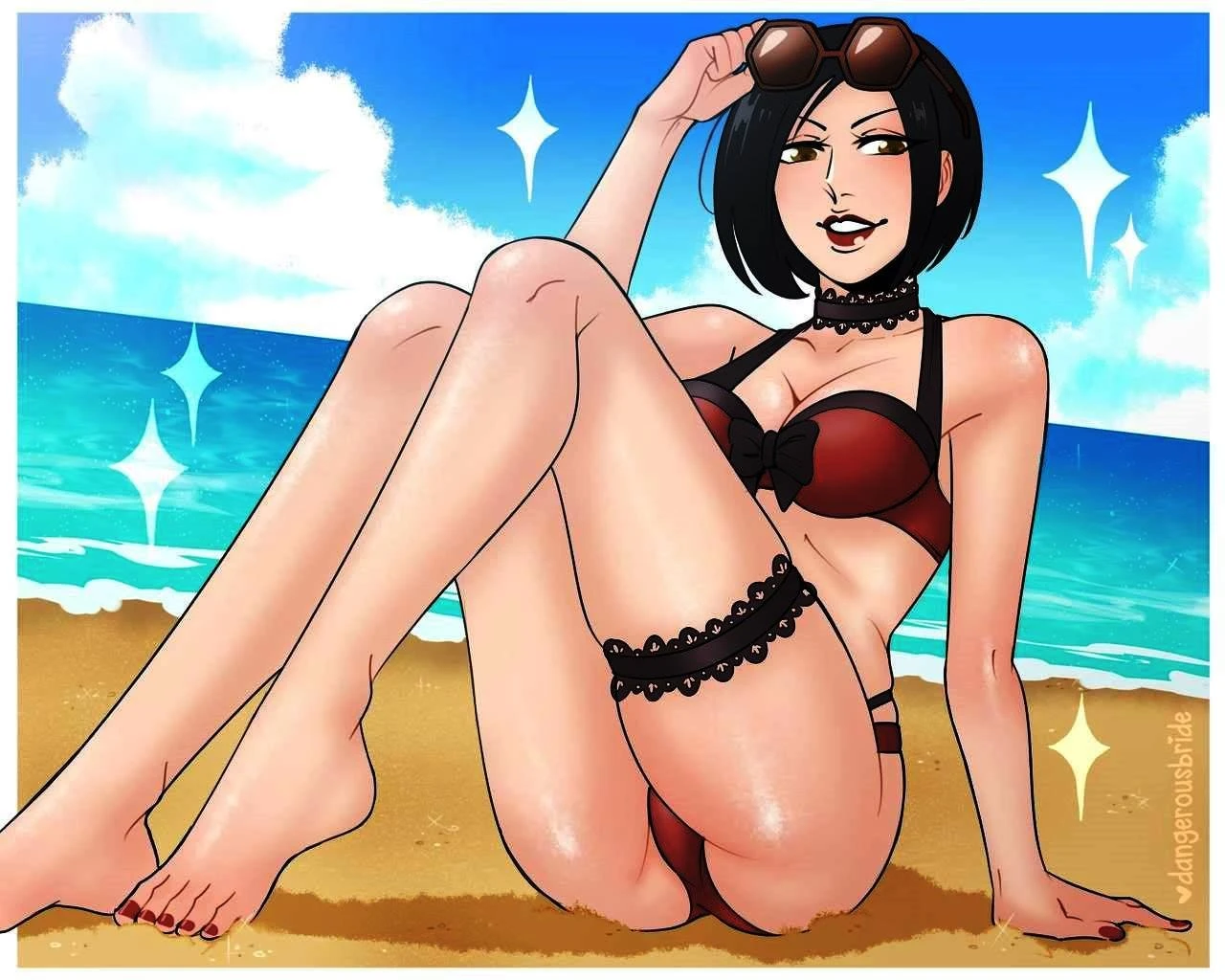 Ada Wong X Leon 3 porn comic picture 33