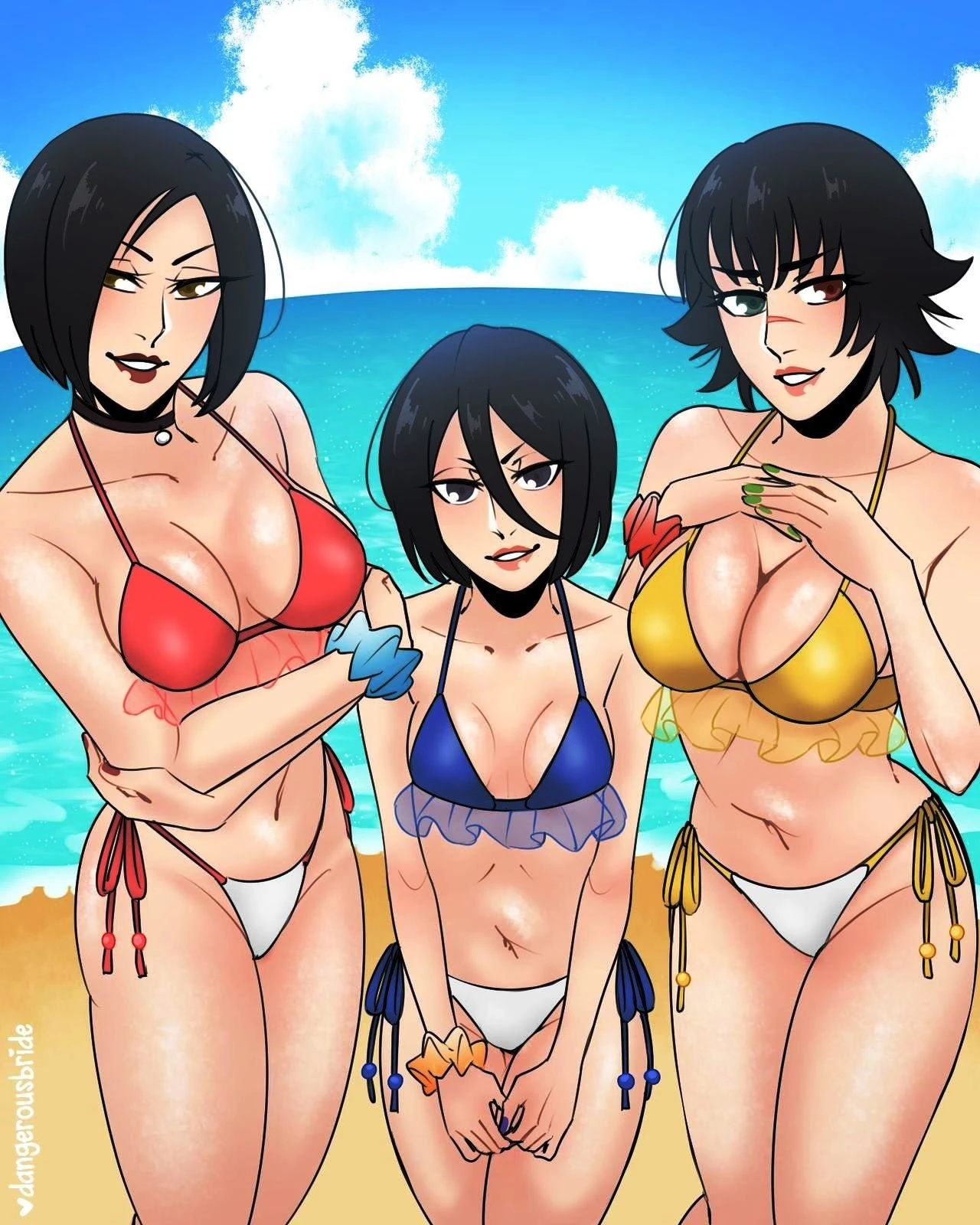 Ada Wong X Leon 3 porn comic picture 37