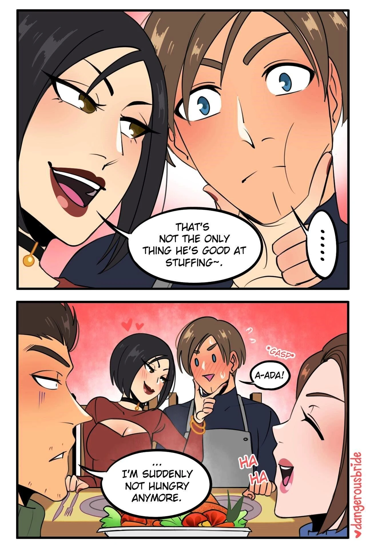 Ada Wong X Leon 3 porn comic picture 75
