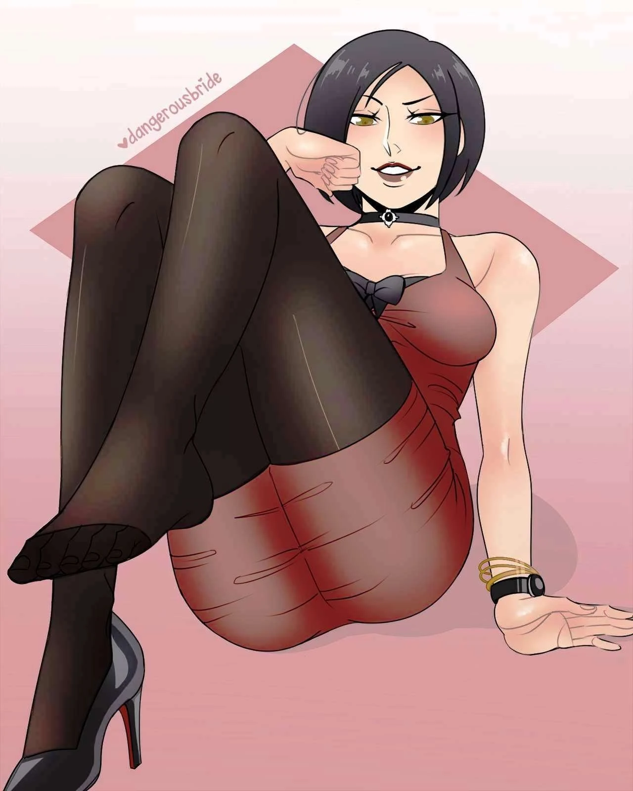 Ada Wong X Leon 3 porn comic picture 8