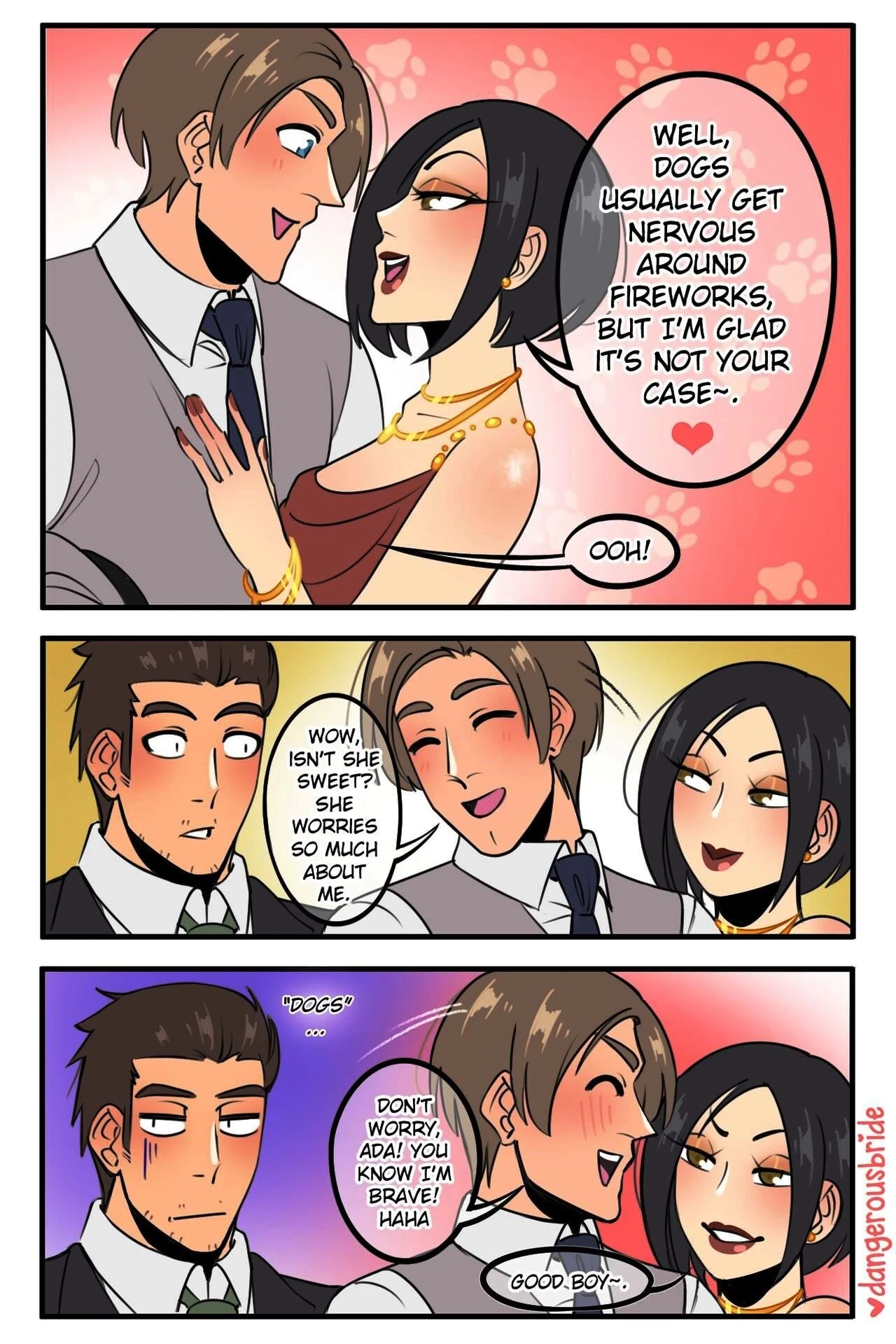 Ada Wong X Leon 3 porn comic picture 88