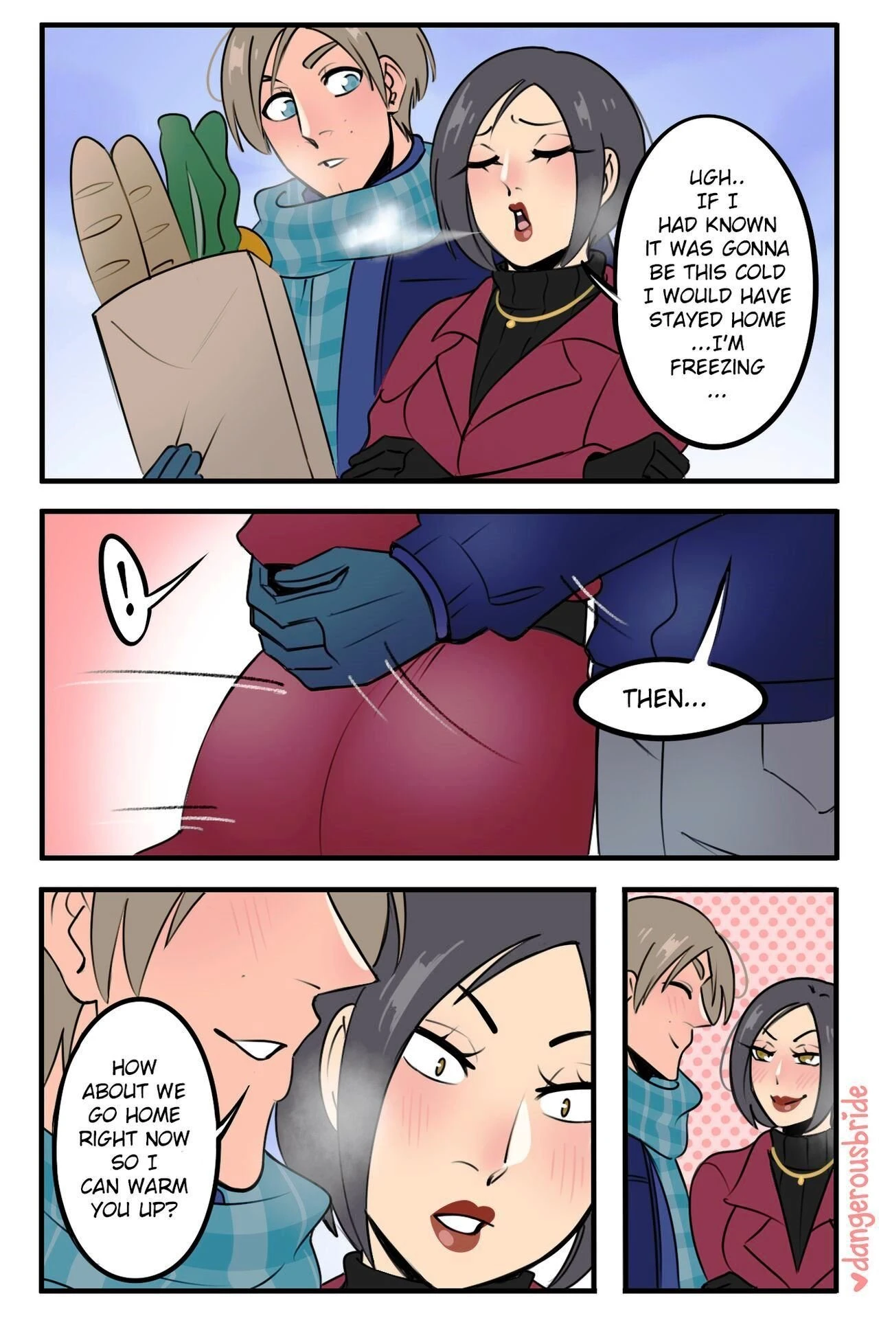 Ada Wong X Leon 3 porn comic picture 89