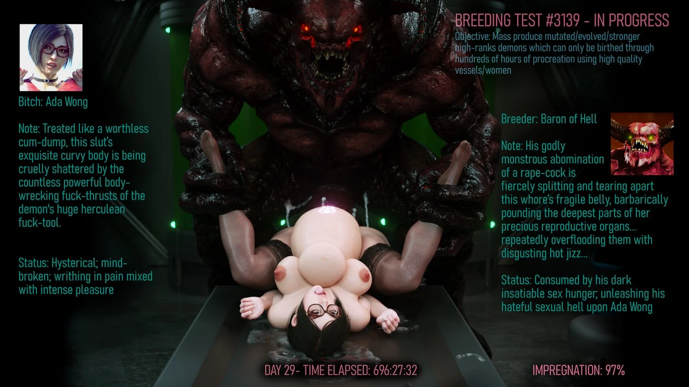 Ada x Baron of Hell porn comic picture 13