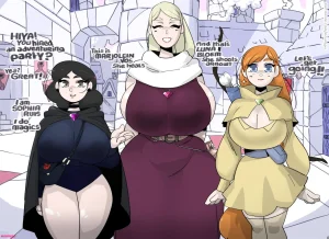 Adventuring porn comic picture 1