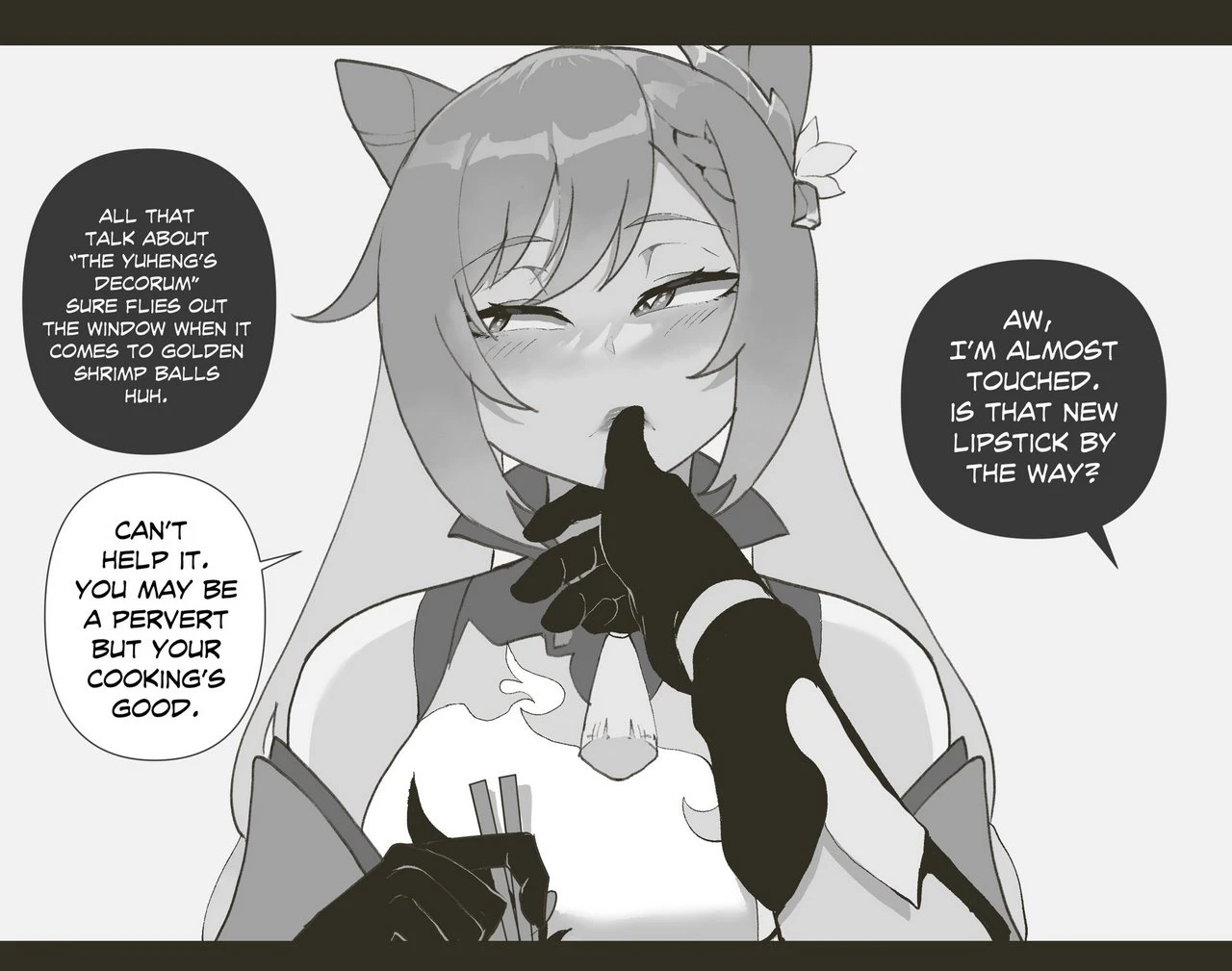Aether x Keqing porn comic picture 15