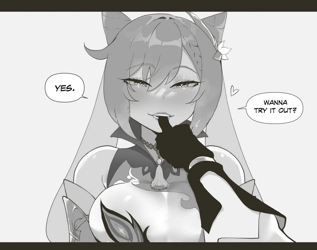 Aether x Keqing porn comic picture 16