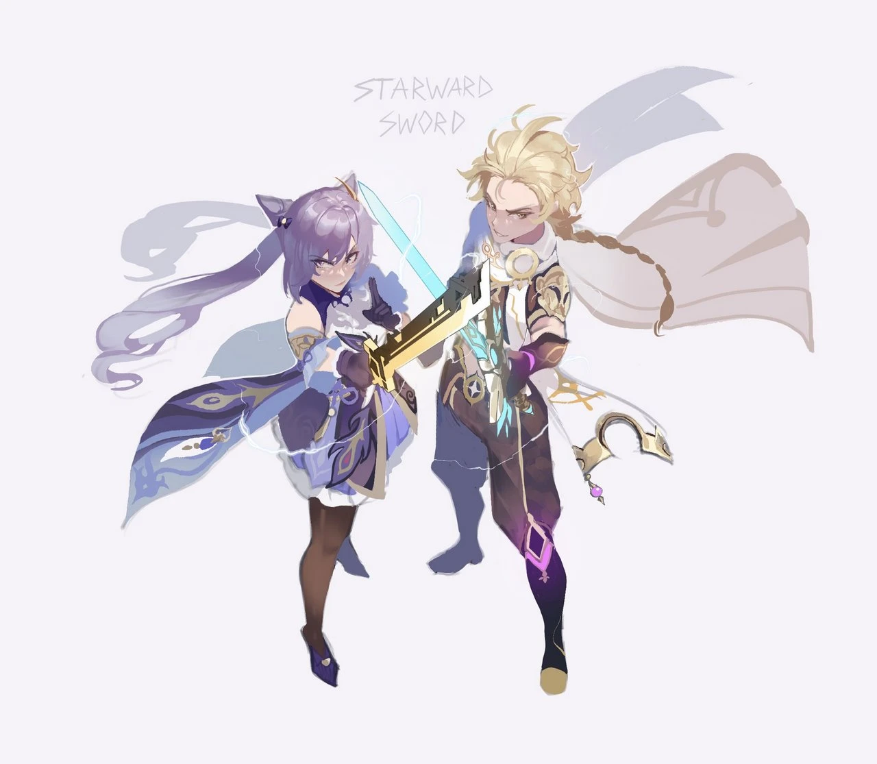 Aether x Keqing porn comic picture 25