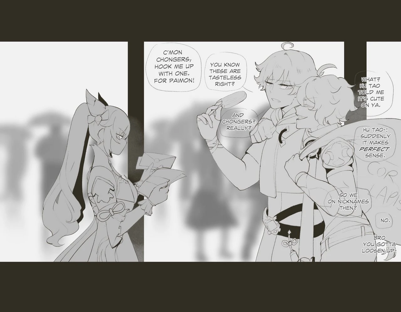 Aether x Keqing porn comic picture 6