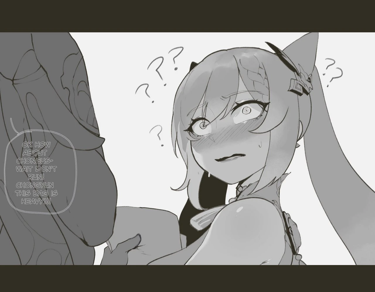 Aether x Keqing porn comic picture 8