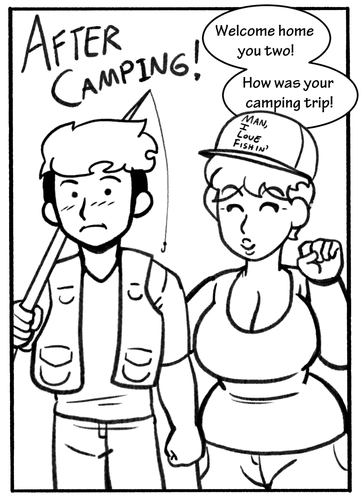 After Camping! porn comic picture 1