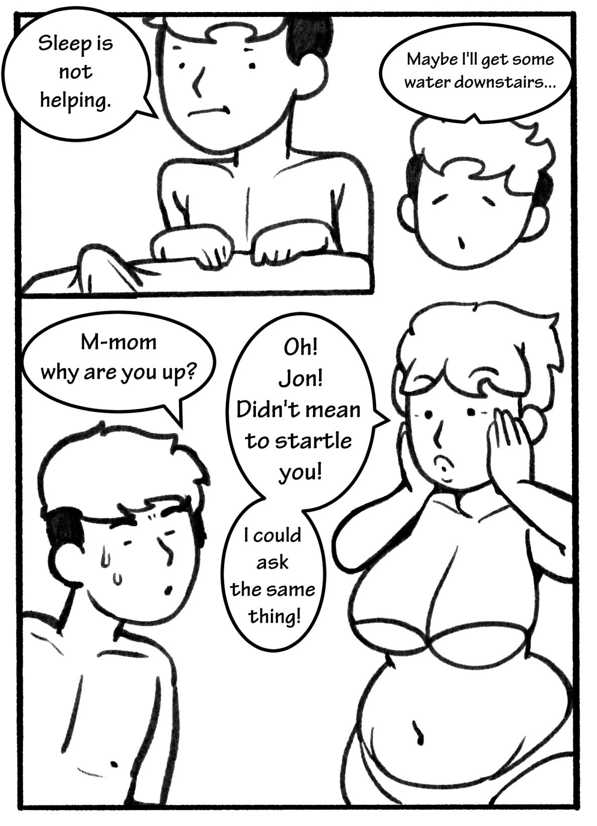 After Camping! porn comic picture 5