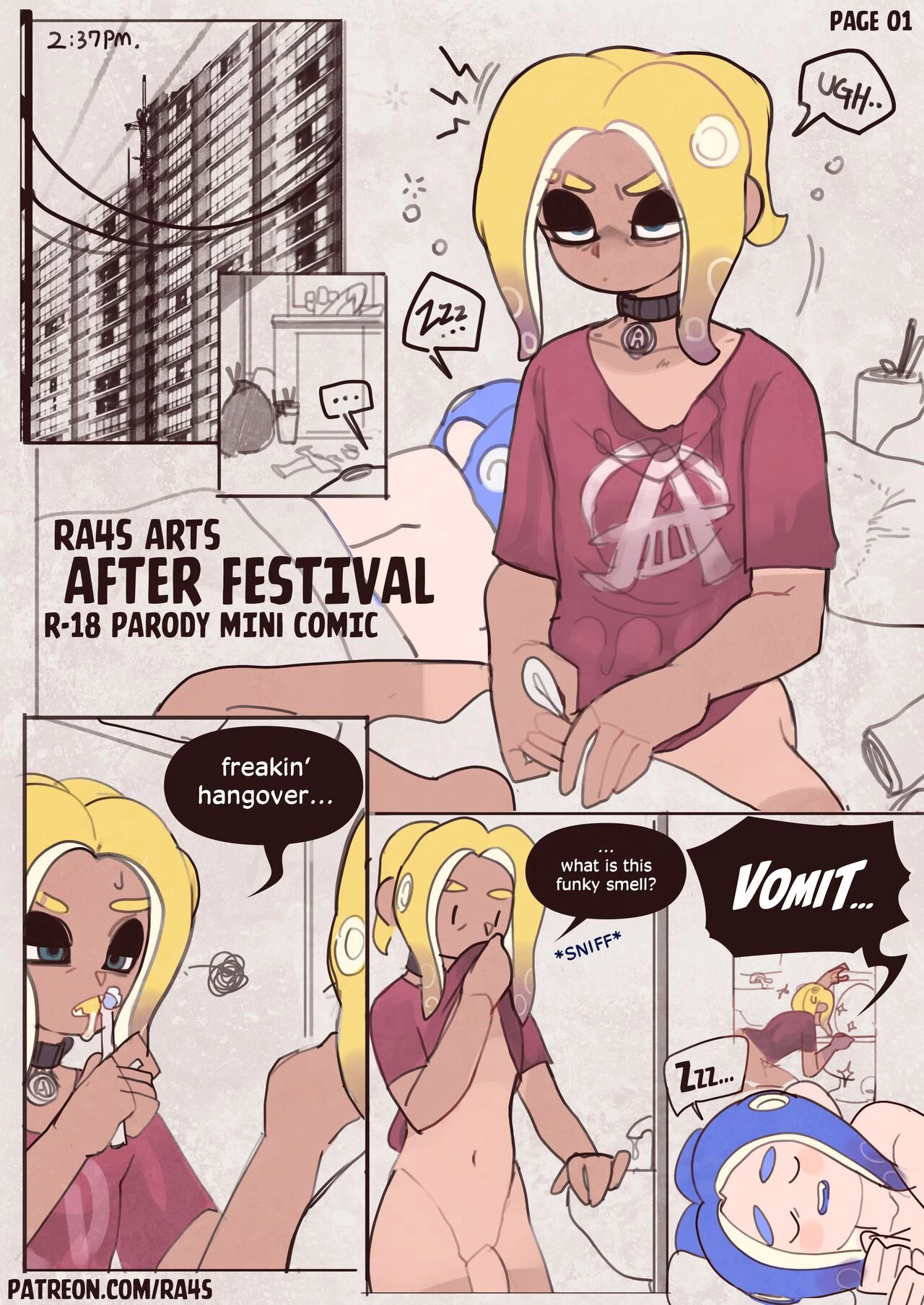 After Festival porn comic picture 1