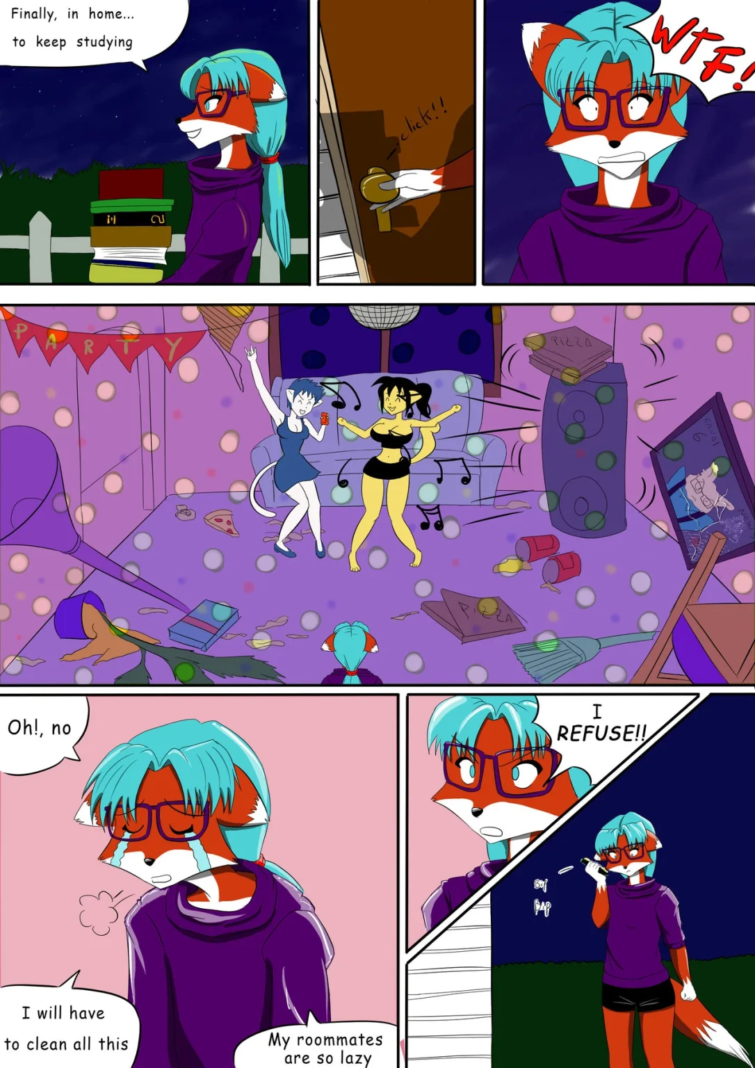 After Party 2: The Payback porn comic picture 1