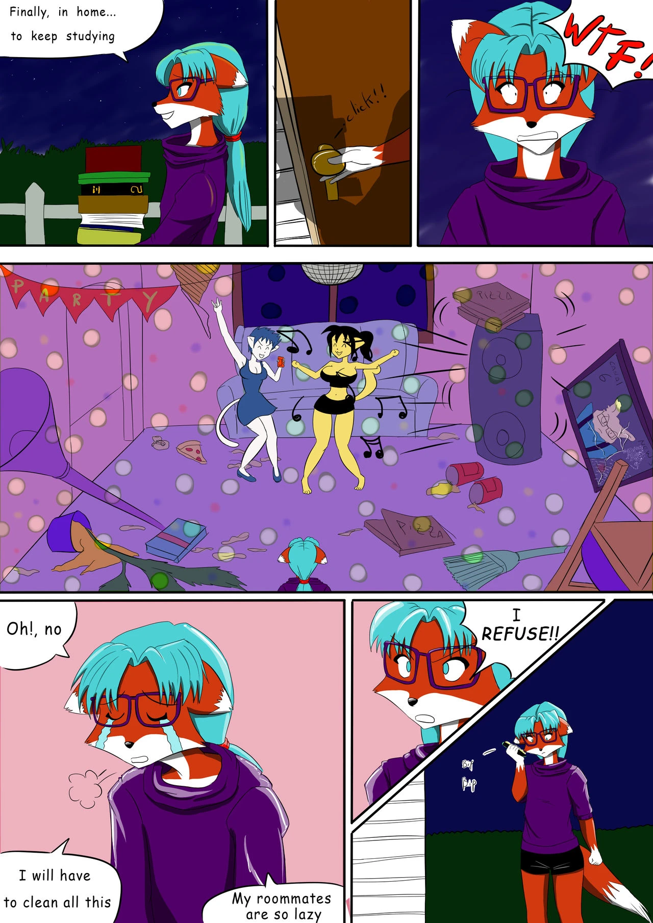 After Party 2: The Payback porn comic picture 1