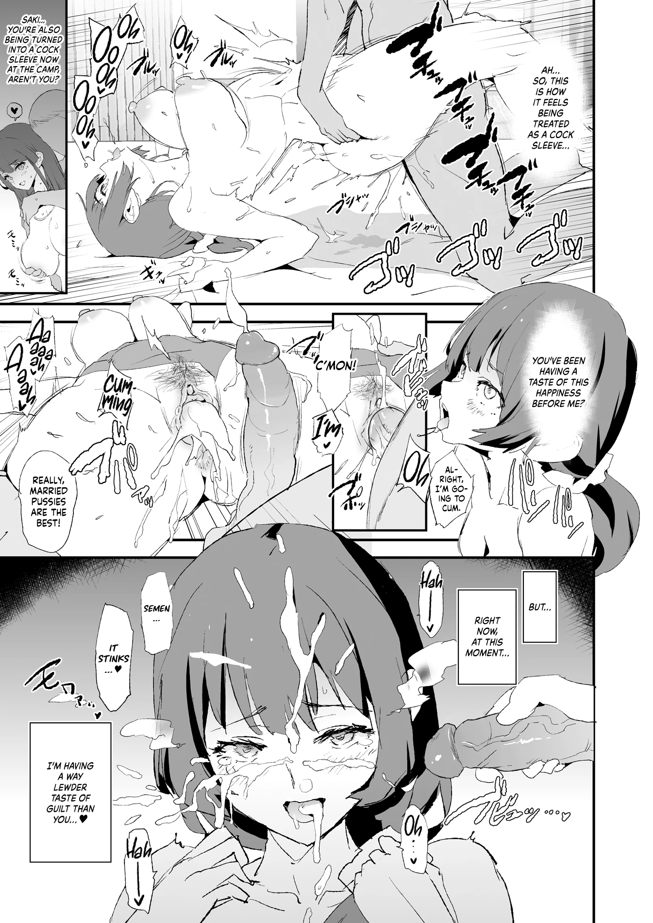 After The Daughter Mother Cocksleeve - Cocksleeve Camp 2 / Musume no Tsugi wa Mama Onaho - Onaho Gasshuku 2 porn comic picture 32