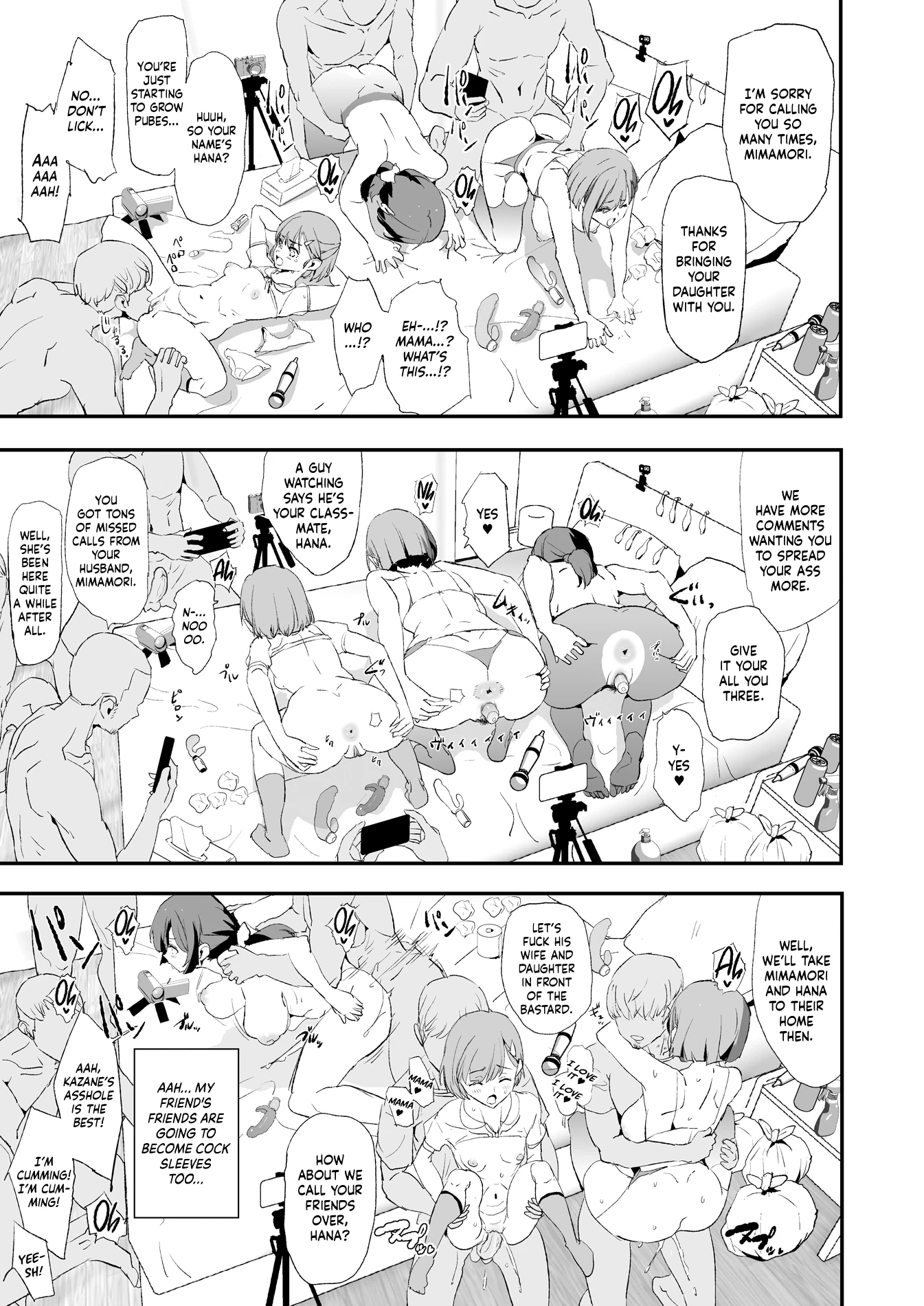 After The Daughter Mother Cocksleeve - Cocksleeve Camp 2 / Musume no Tsugi wa Mama Onaho - Onaho Gasshuku 2 porn comic picture 44