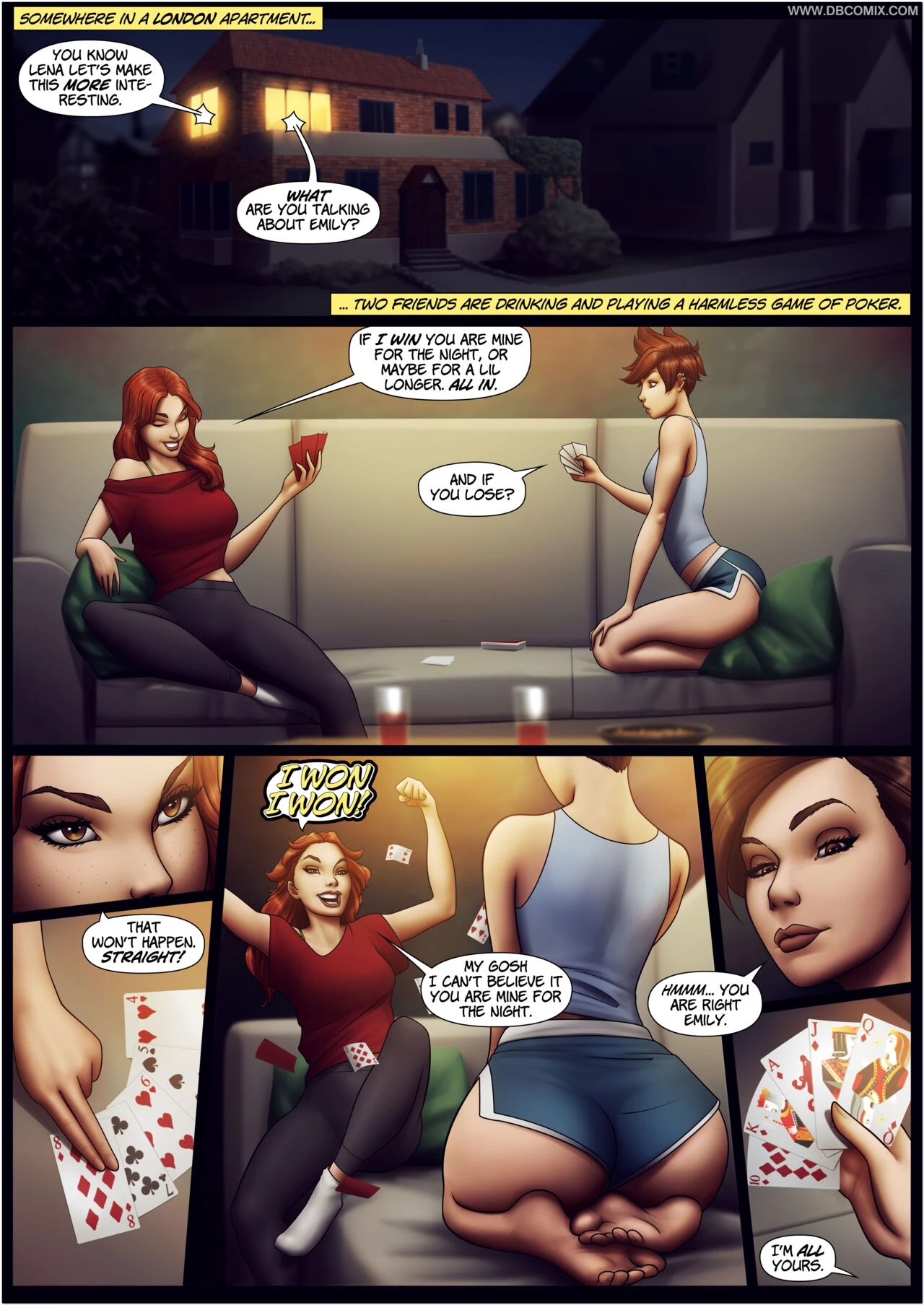 Afterwatch 2 Tracer & Brigitte porn comic picture 2